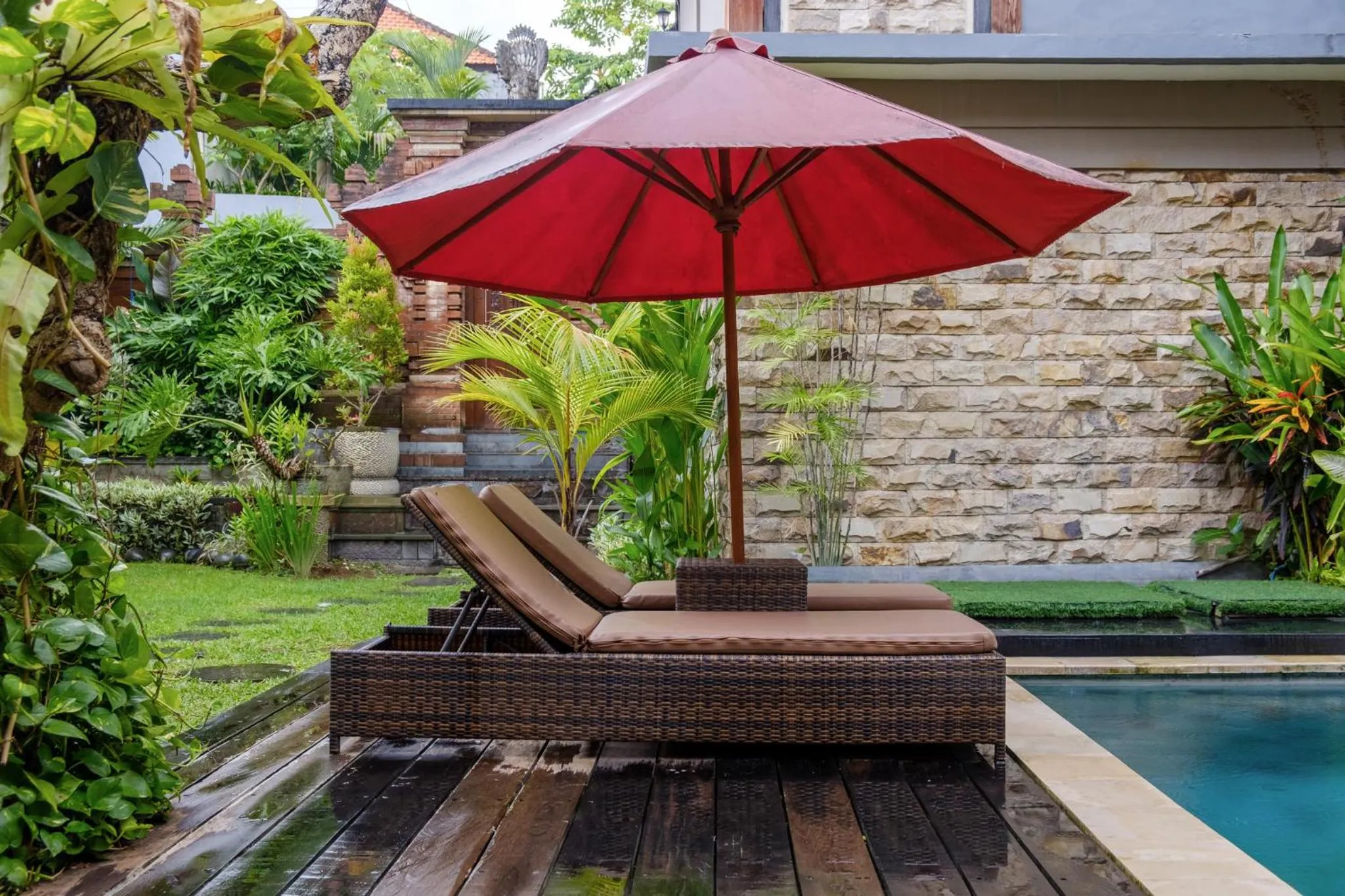 Garden in Lebak Bali Residence