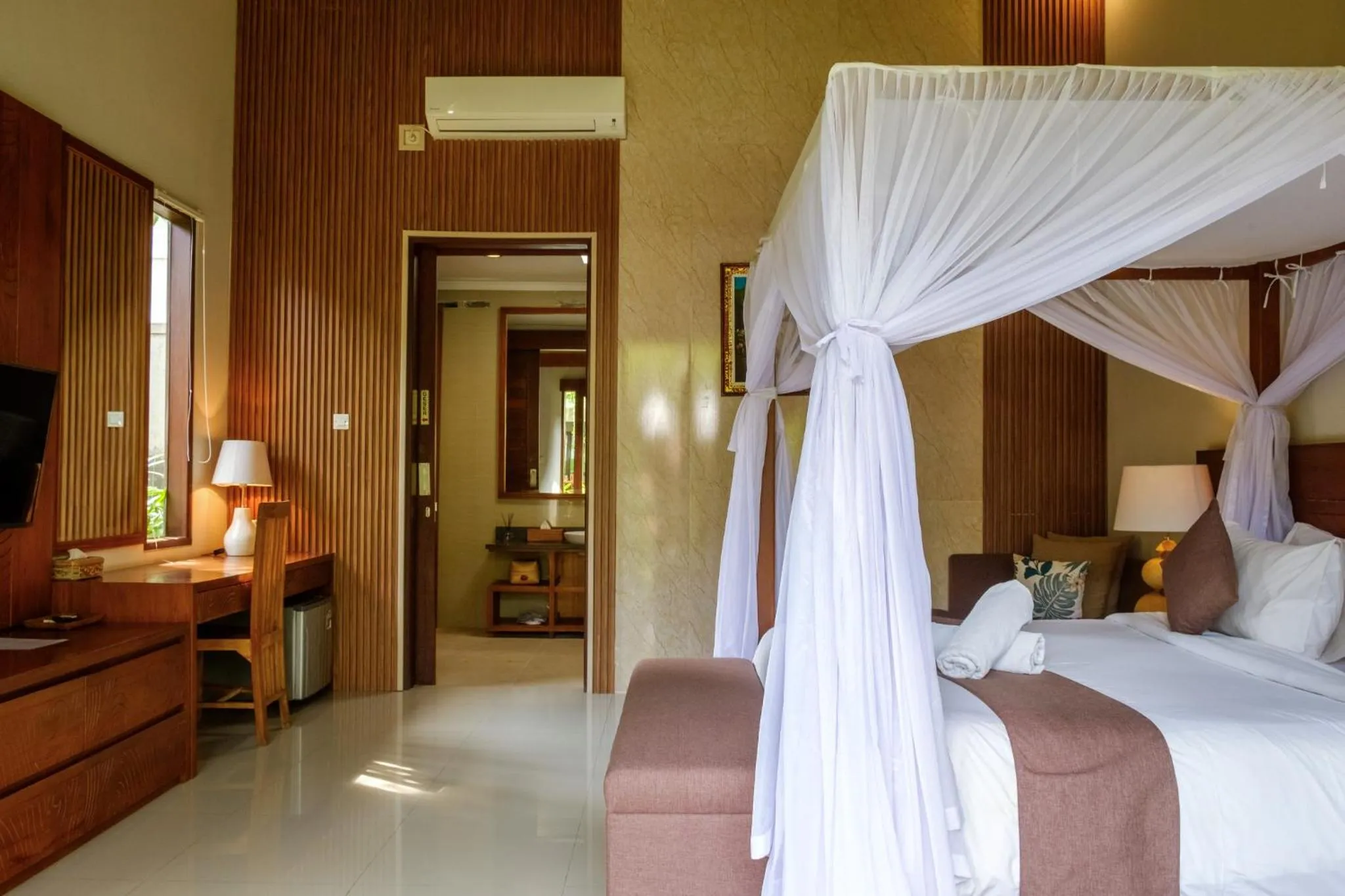 Bed in Lebak Bali Residence