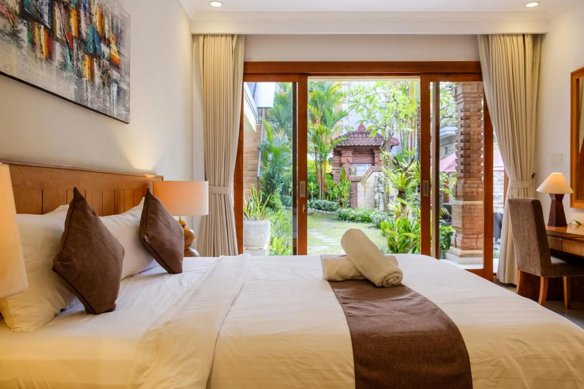 Bed in Lebak Bali Residence