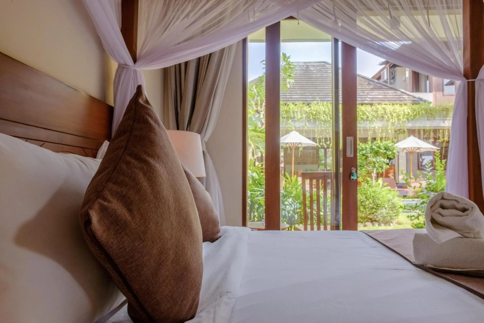 Bed in Lebak Bali Residence