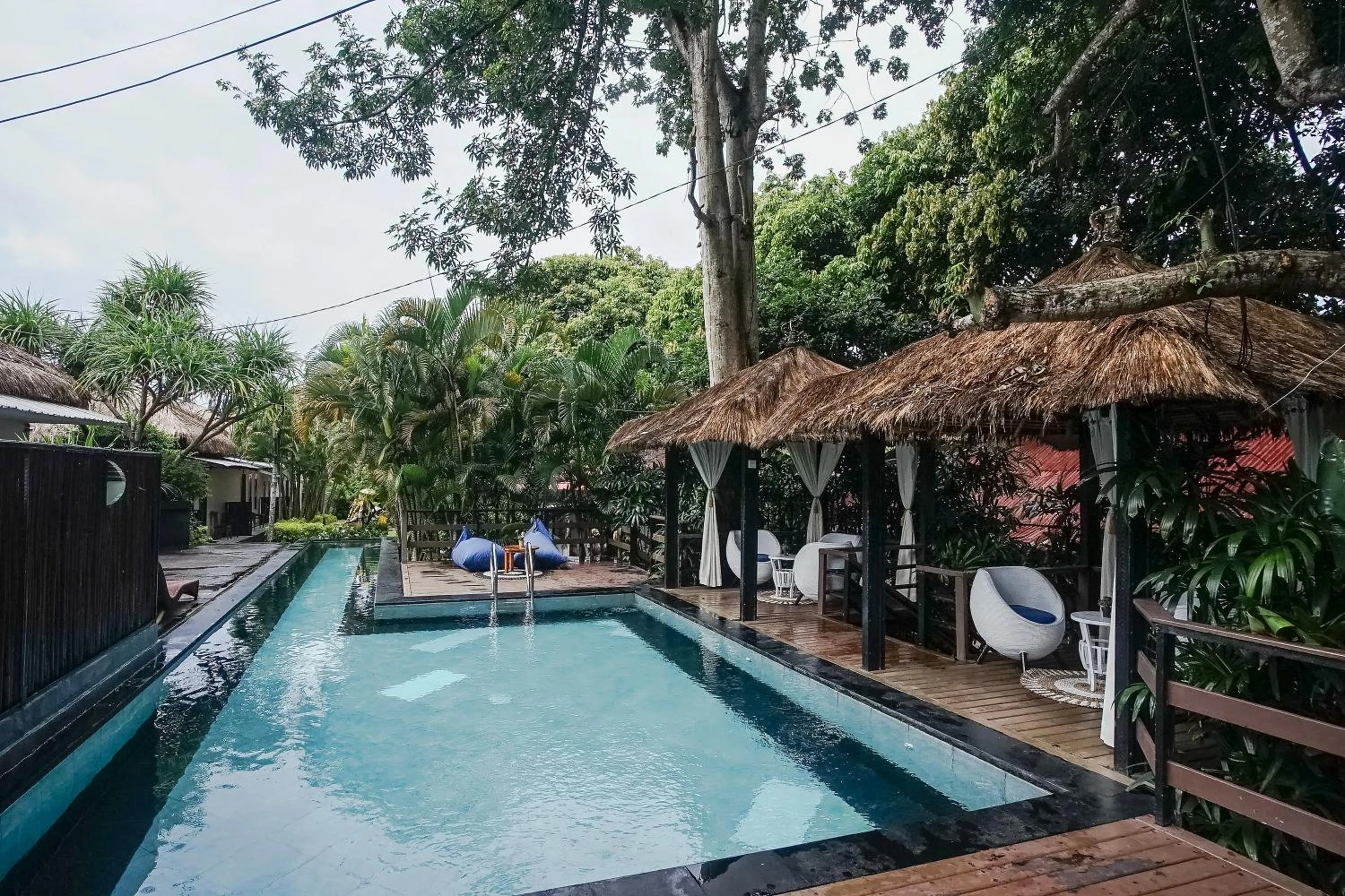 Swimming pool in Kampung 168
