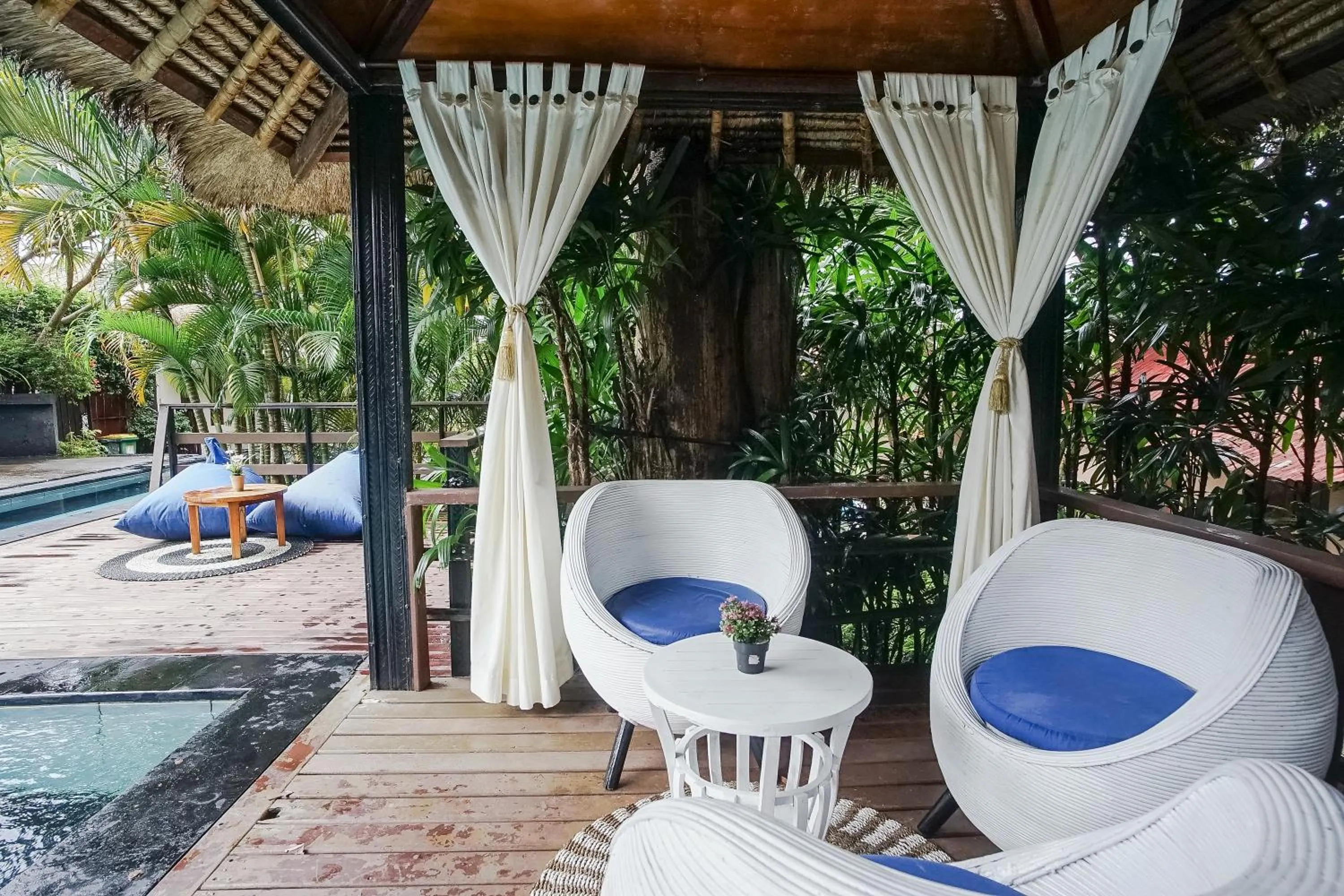 Swimming pool in Kampung 168