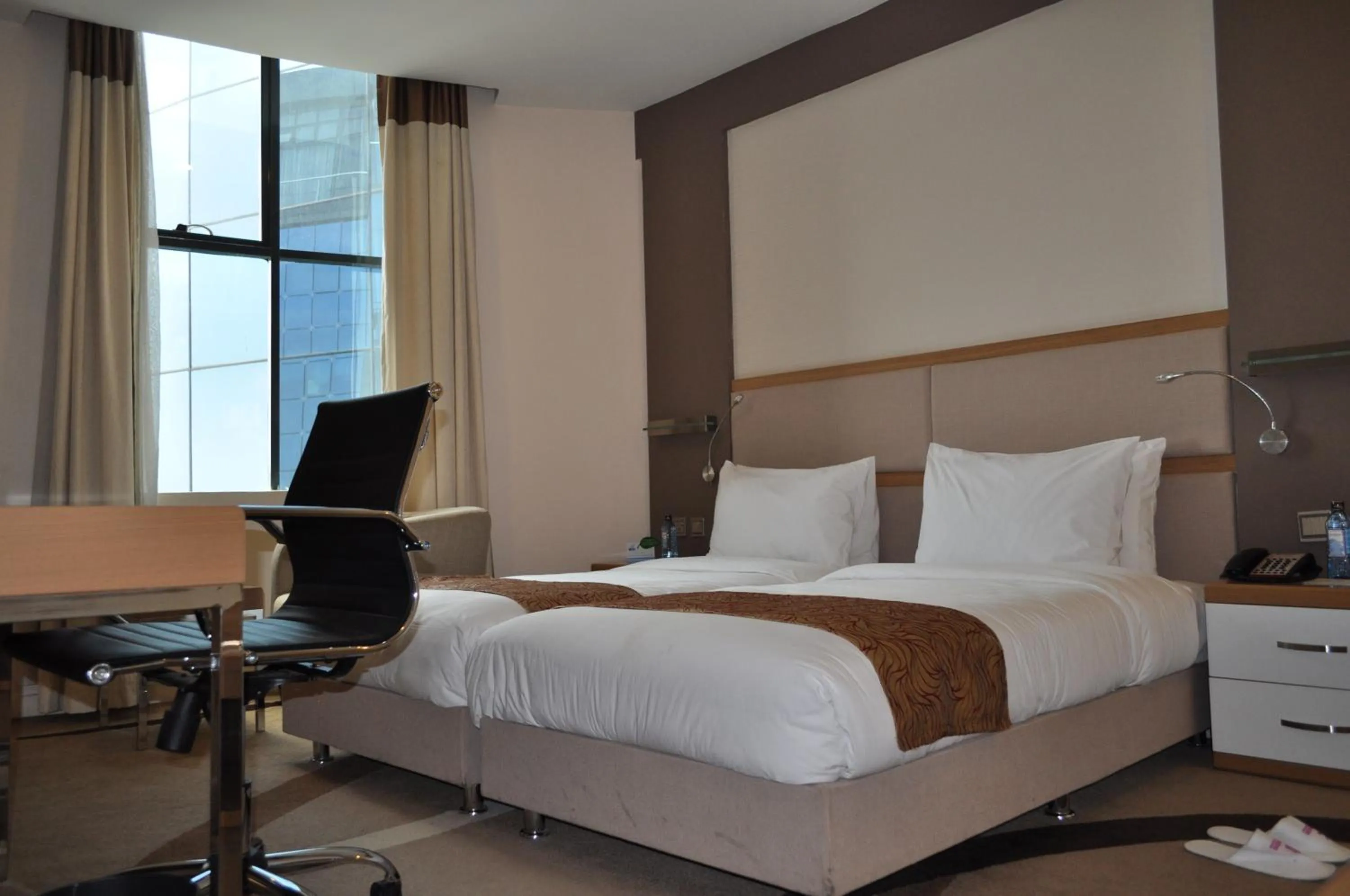 Bed in PrideInn Azure Hotel Nairobi Westlands