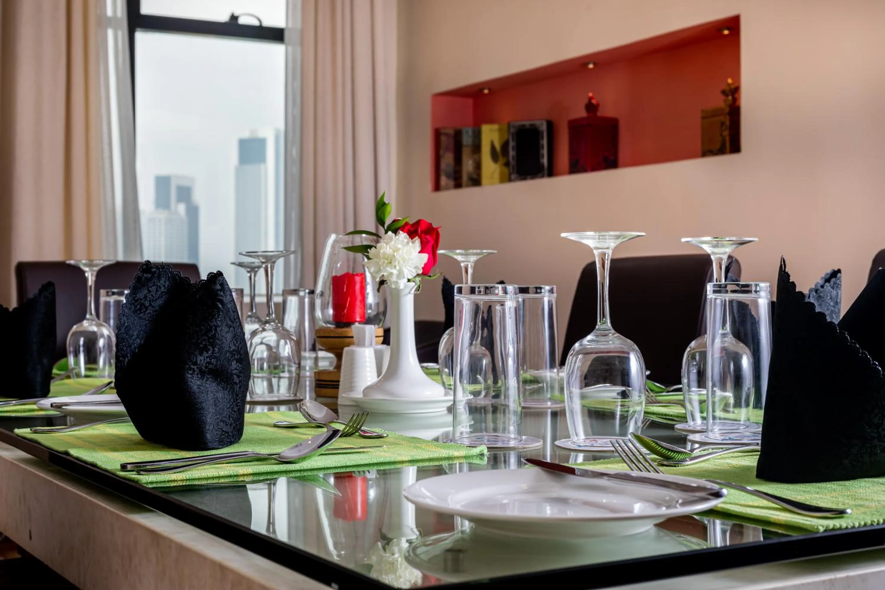 Food and drinks in PrideInn Azure Hotel Nairobi Westlands