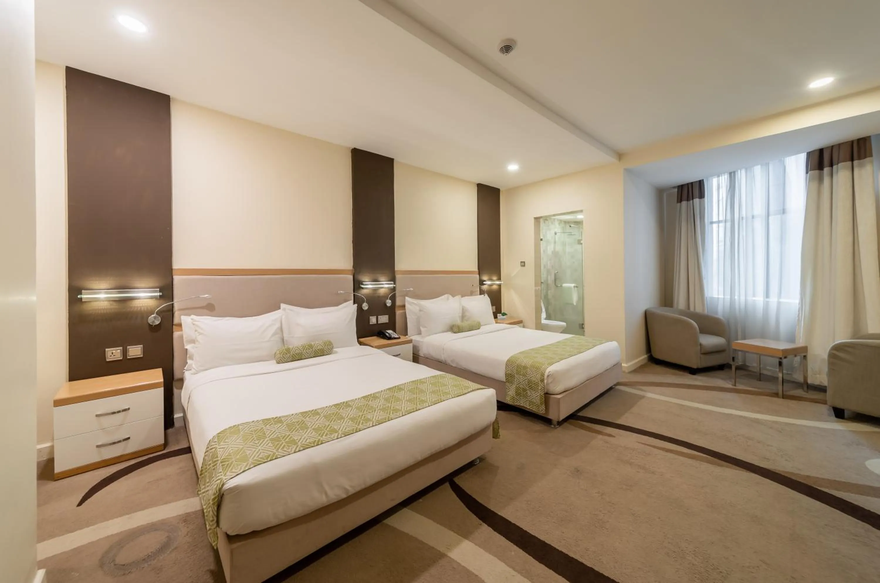 Bed in PrideInn Azure Hotel Nairobi Westlands