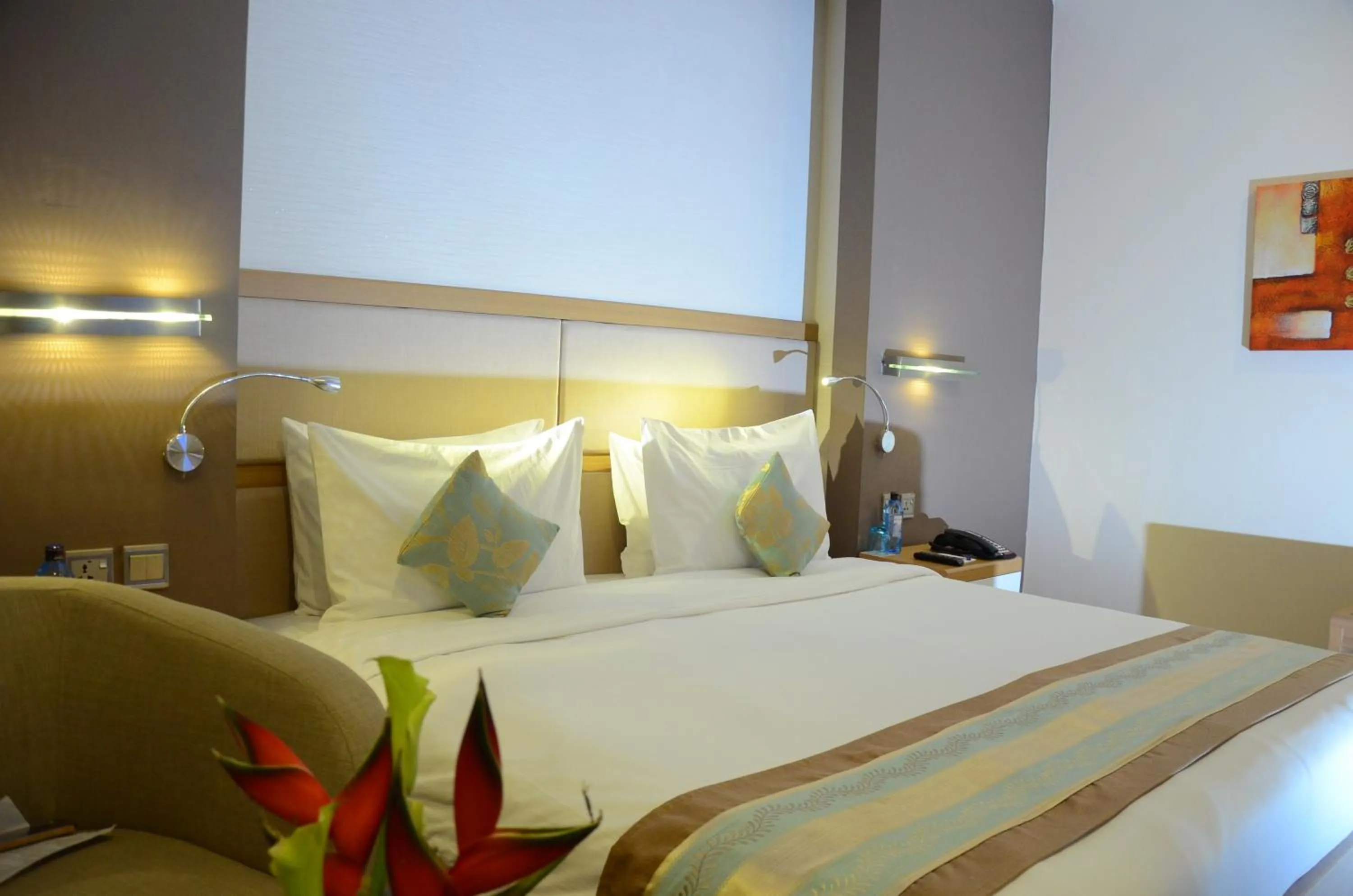 Bed in PrideInn Azure Hotel Nairobi Westlands