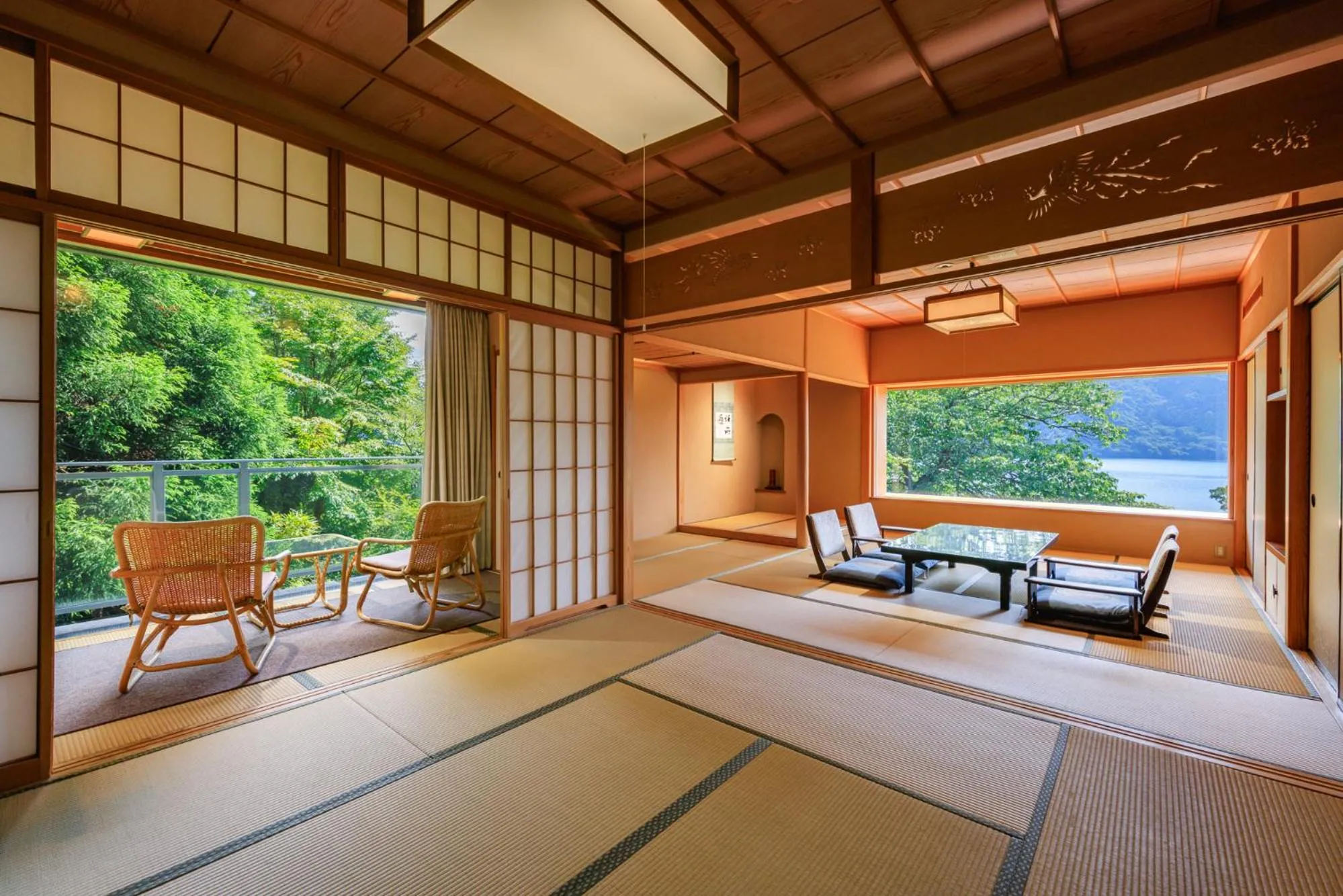 Living room in Ryuguden