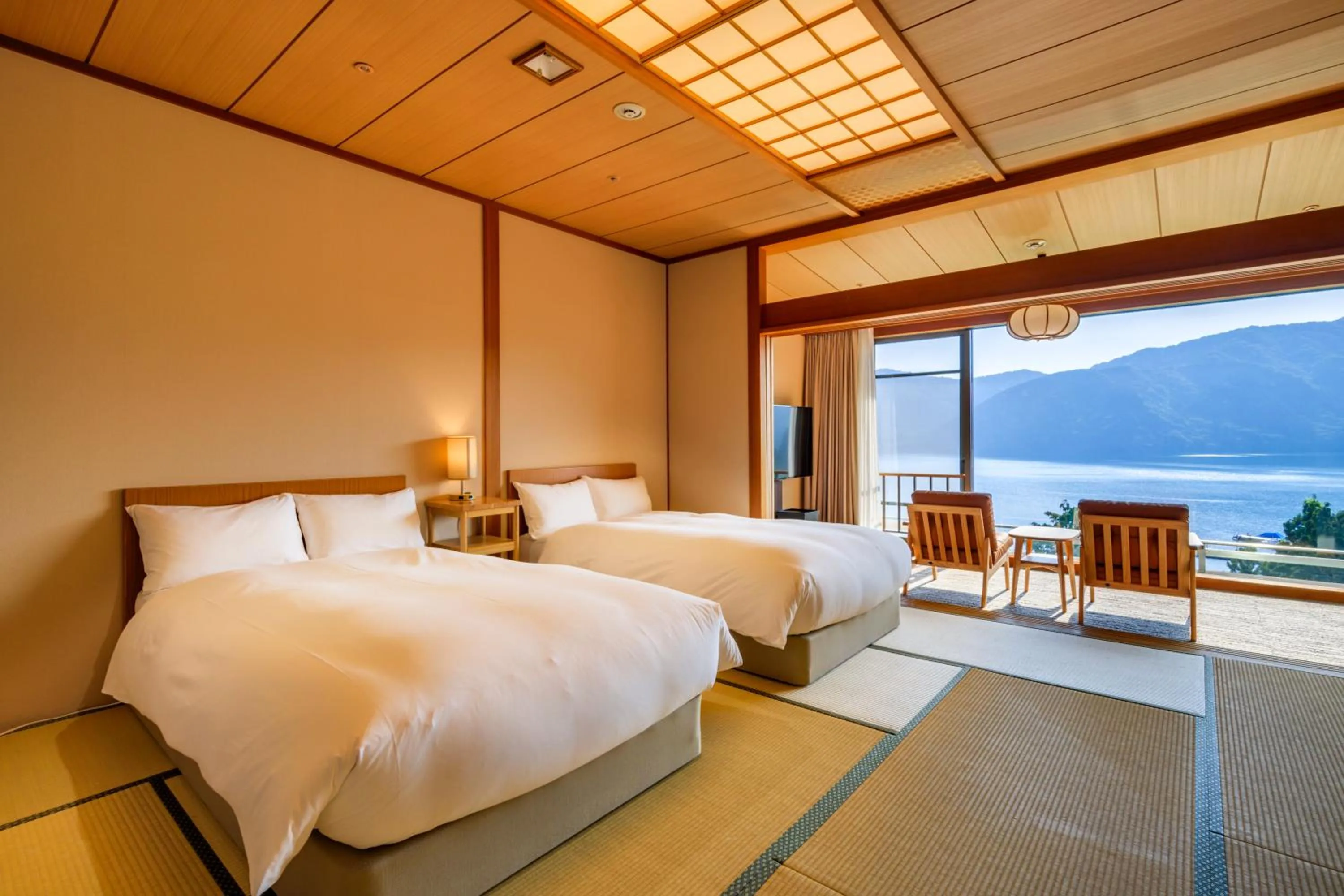 Bedroom, Bed in Ryuguden