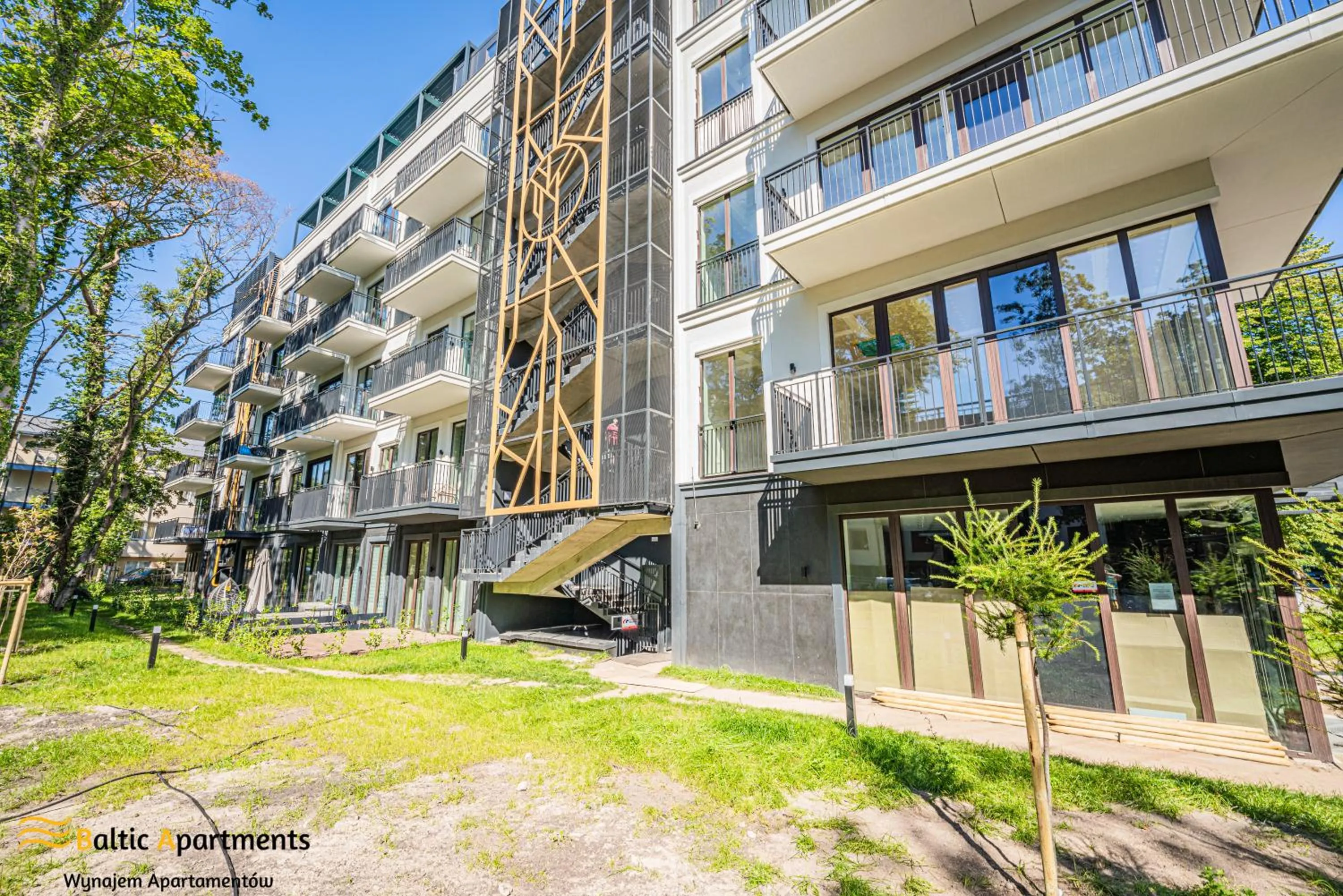 Property building in Seaside Garden Apartments & Wellness by Baltic Apartments