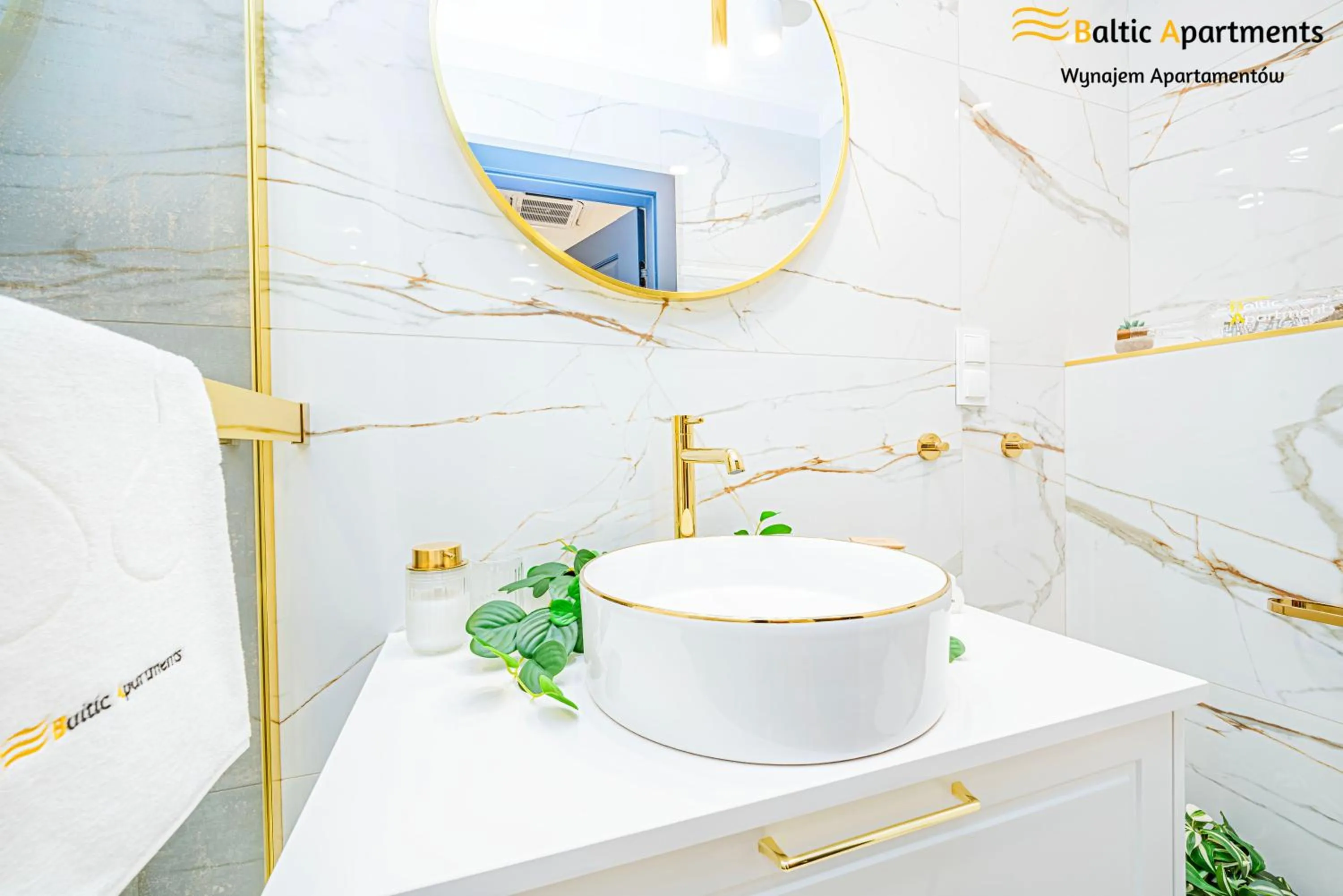 Bathroom in Seaside Garden Apartments & Wellness by Baltic Apartments