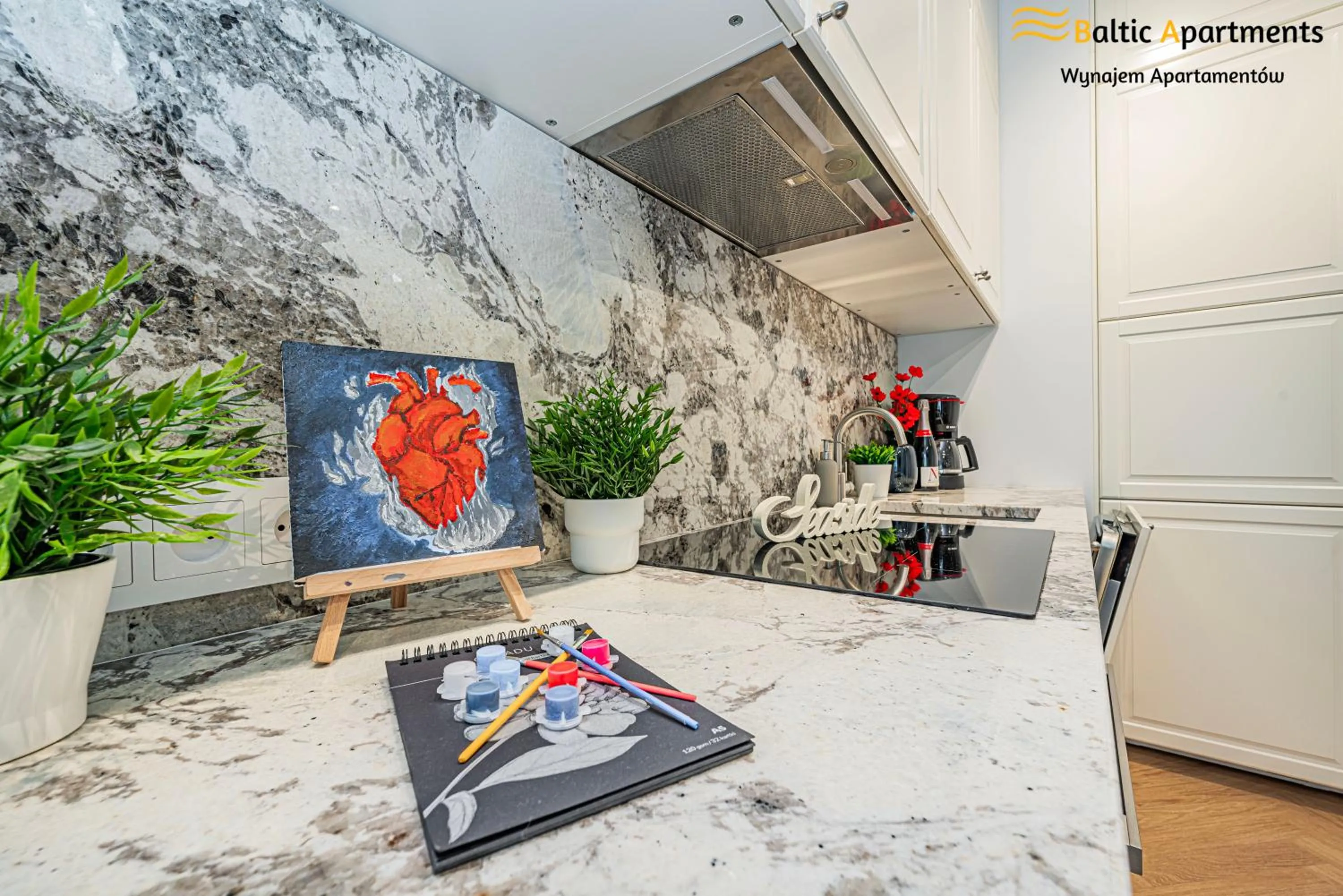 Decorative detail in Seaside Garden Apartments & Wellness by Baltic Apartments