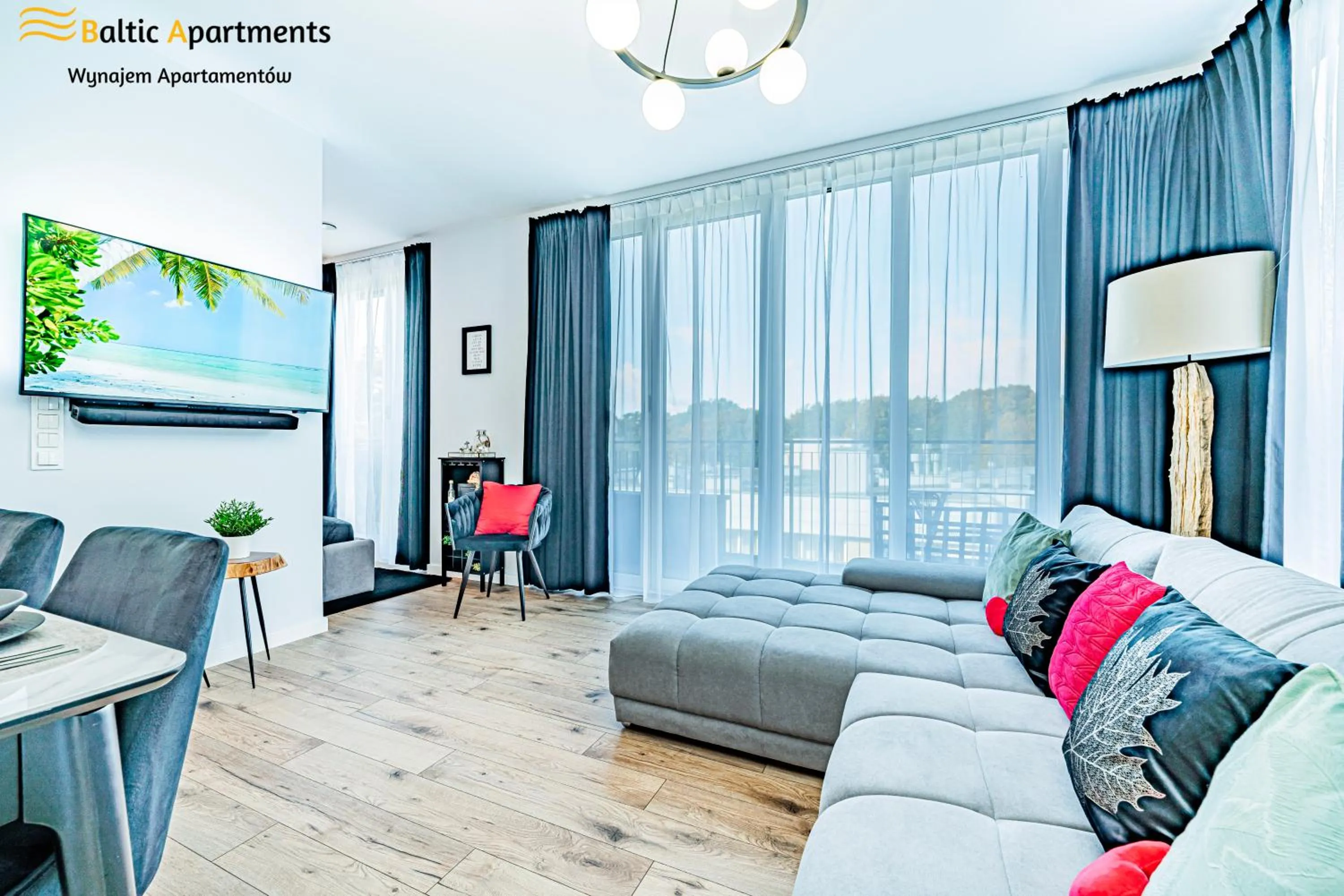 Bed in Seaside Garden Apartments & Wellness by Baltic Apartments