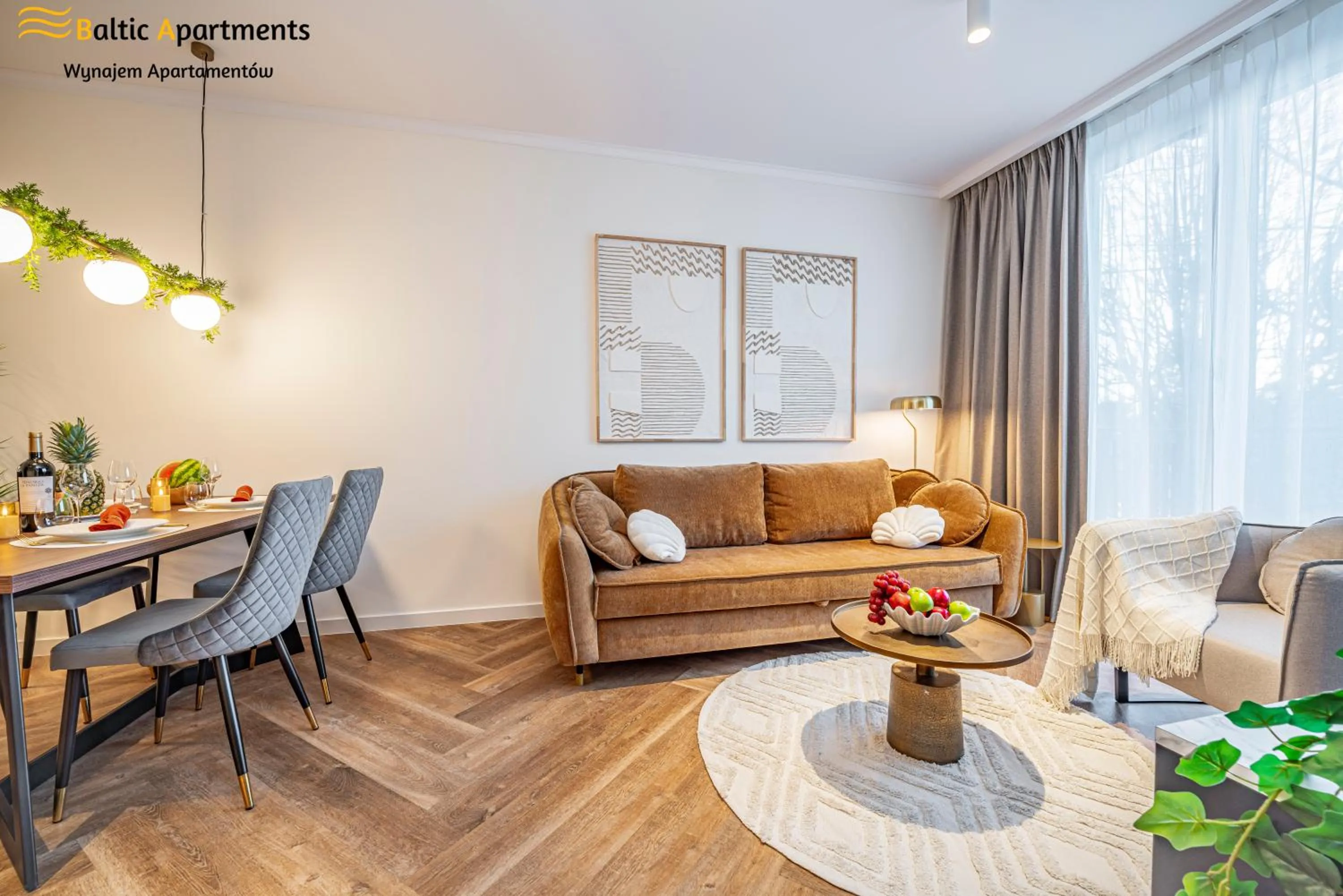 Bed in Seaside Garden Apartments & Wellness by Baltic Apartments