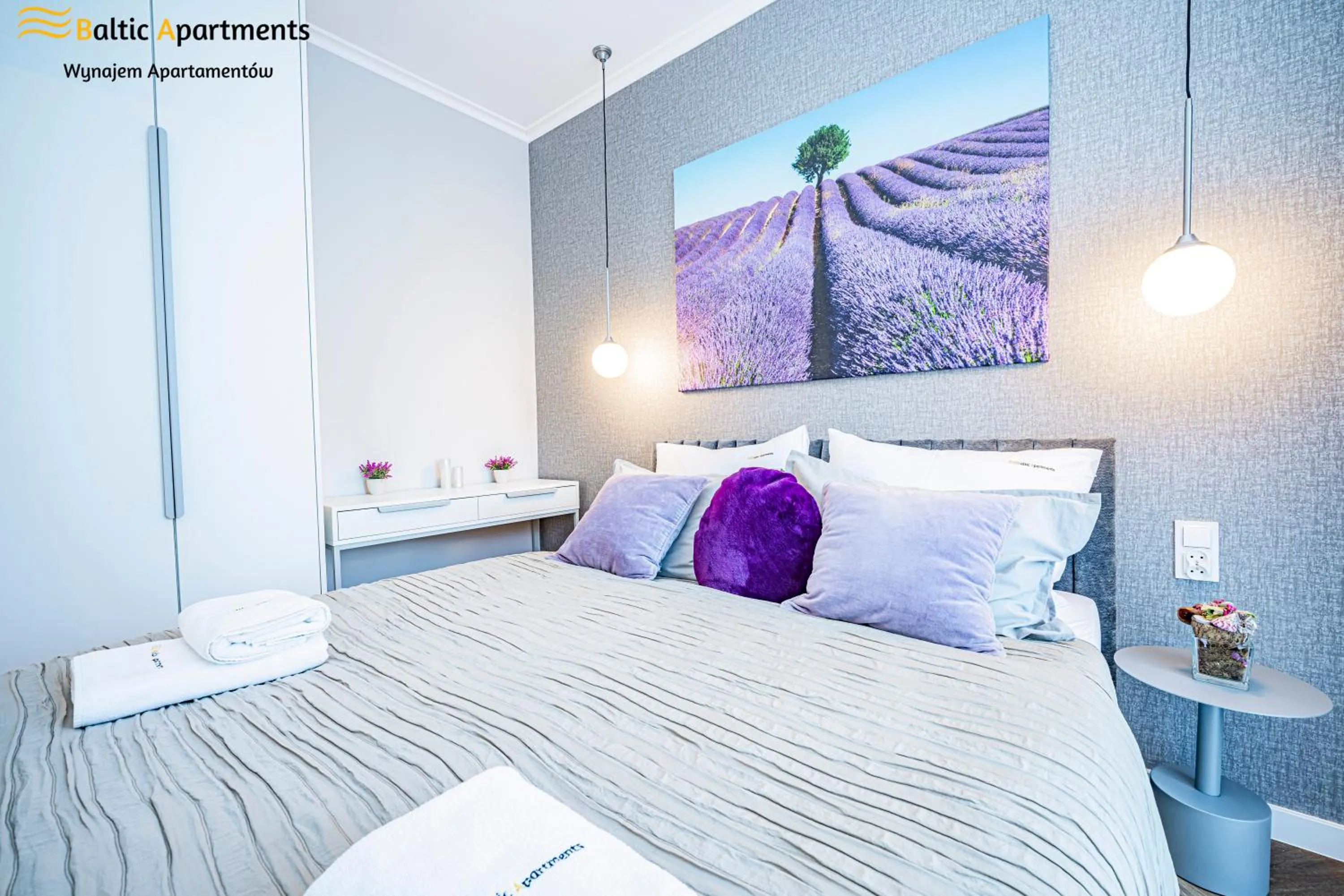 Bed in Seaside Garden Apartments & Wellness by Baltic Apartments