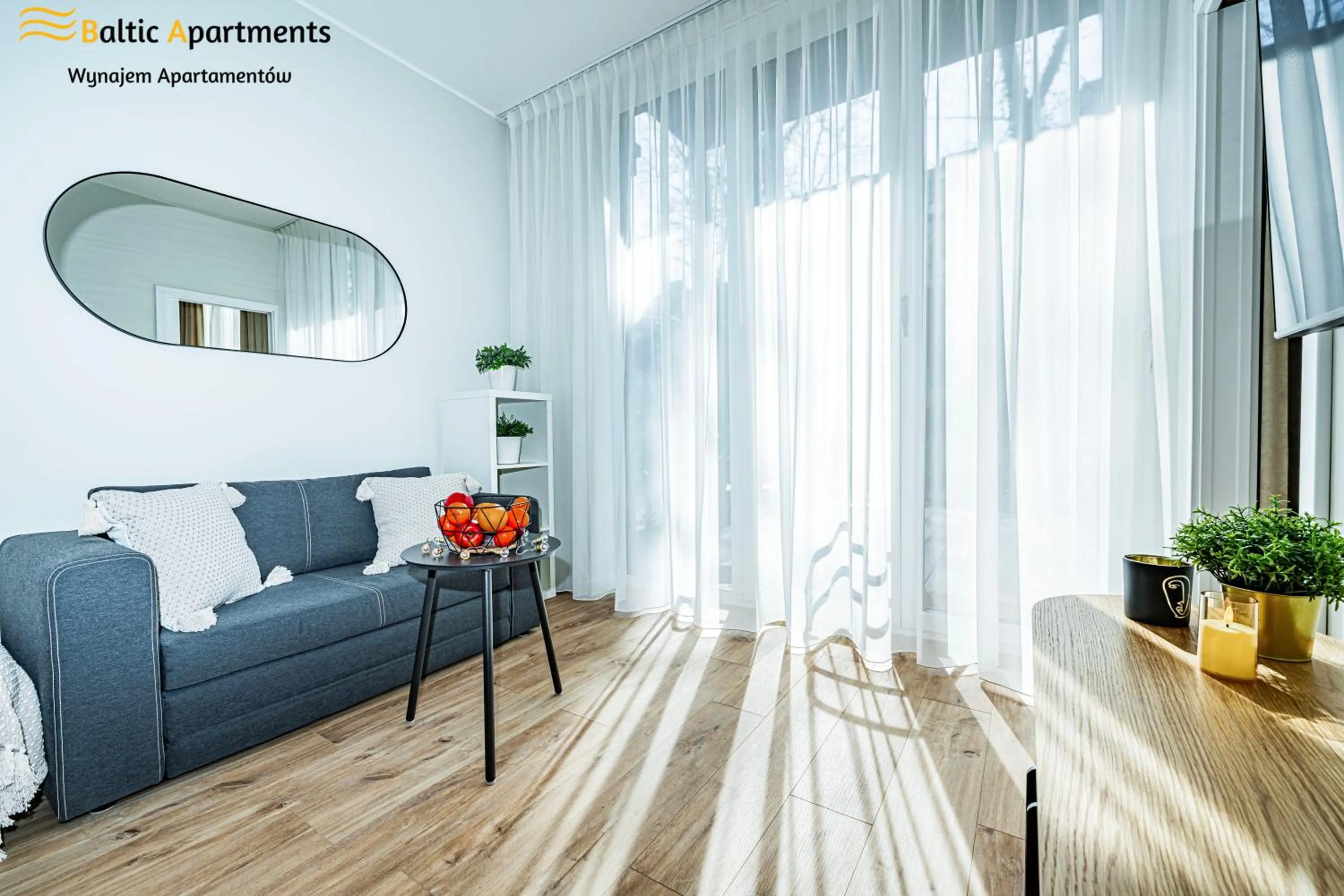 TV and multimedia in Seaside Garden Apartments & Wellness by Baltic Apartments