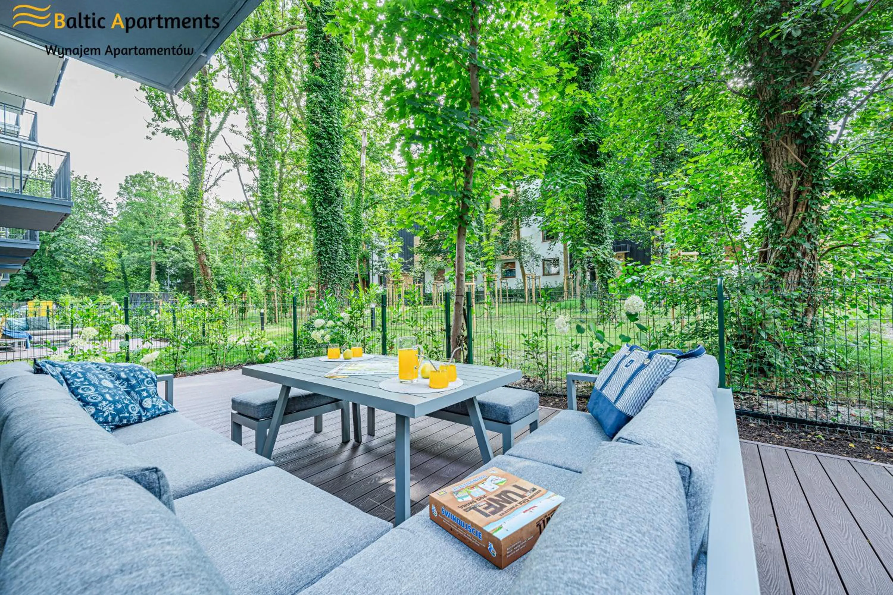 Garden in Seaside Garden Apartments & Wellness by Baltic Apartments