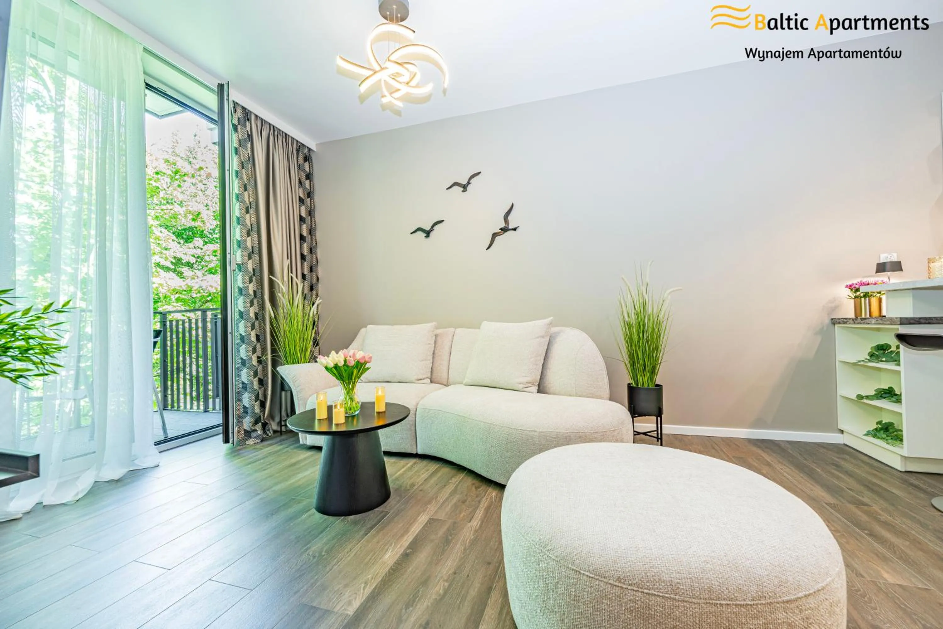 Balcony/Terrace in Seaside Garden Apartments & Wellness by Baltic Apartments