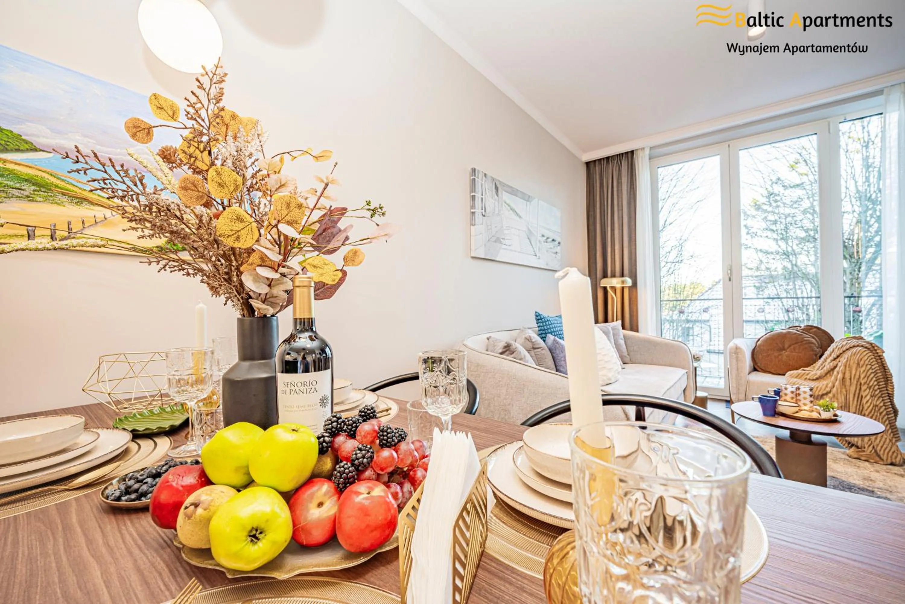 Living room in Seaside Garden Apartments & Wellness by Baltic Apartments