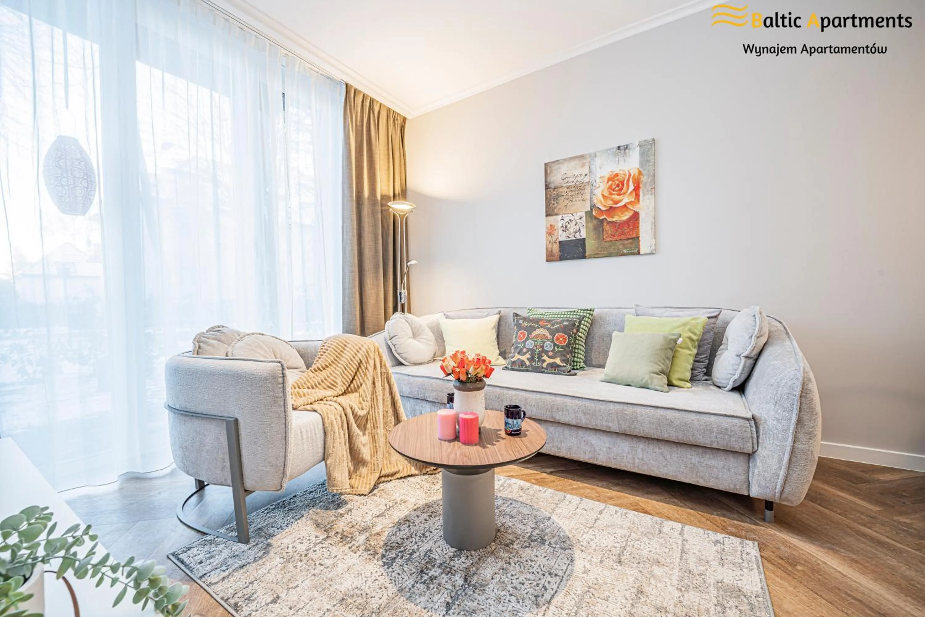Living room in Seaside Garden Apartments & Wellness by Baltic Apartments