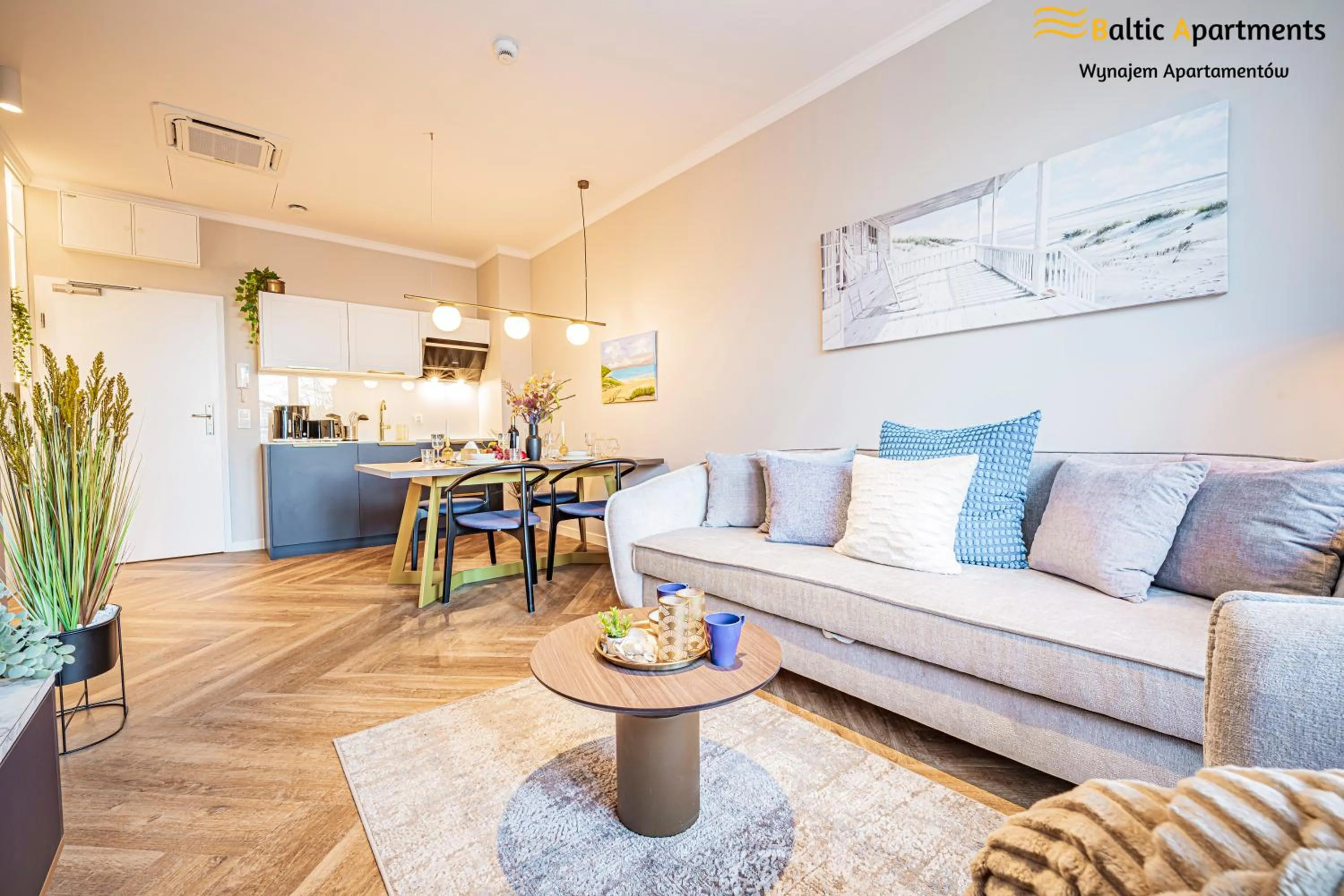 Living room in Seaside Garden Apartments & Wellness by Baltic Apartments