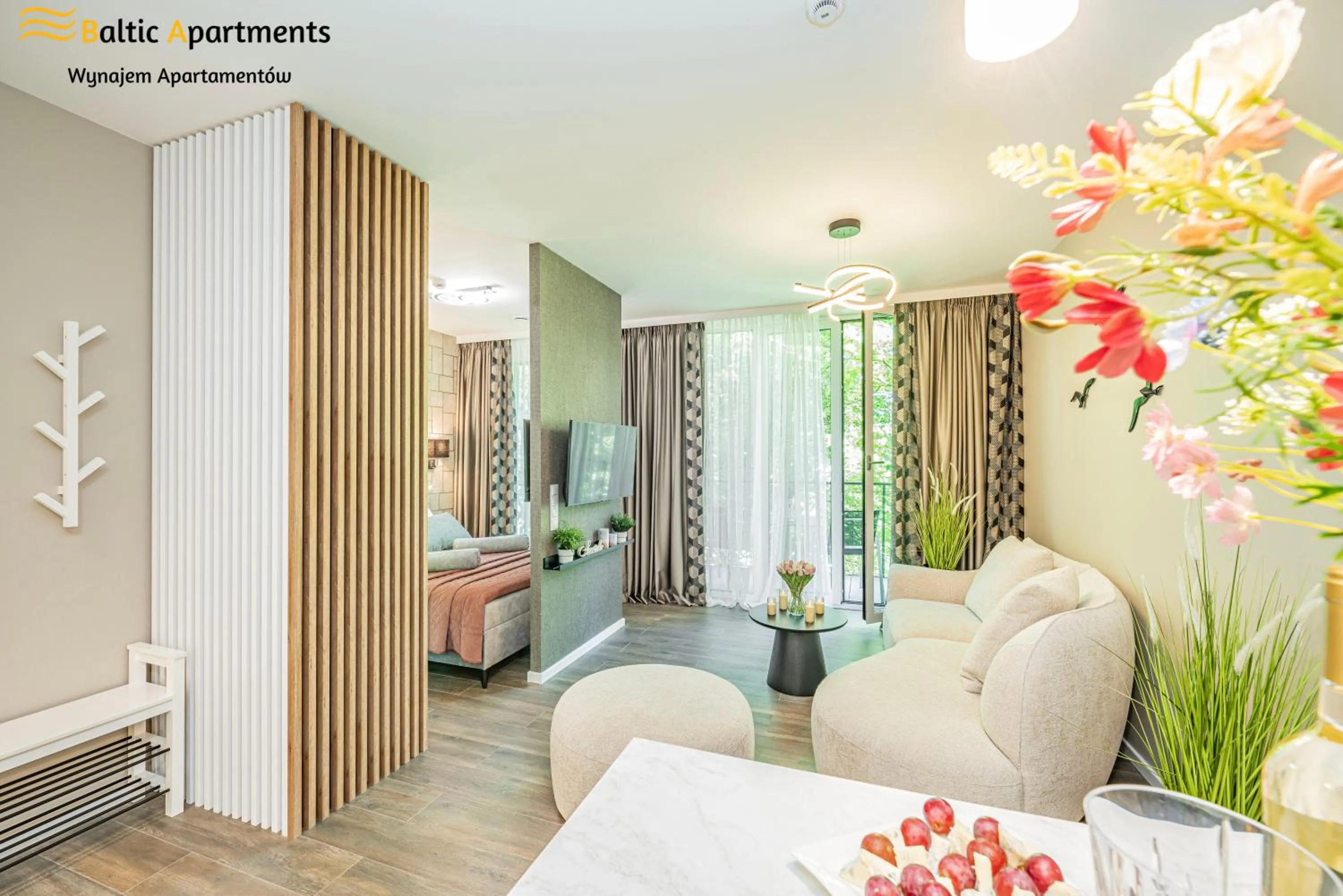 Living room in Seaside Garden Apartments & Wellness by Baltic Apartments