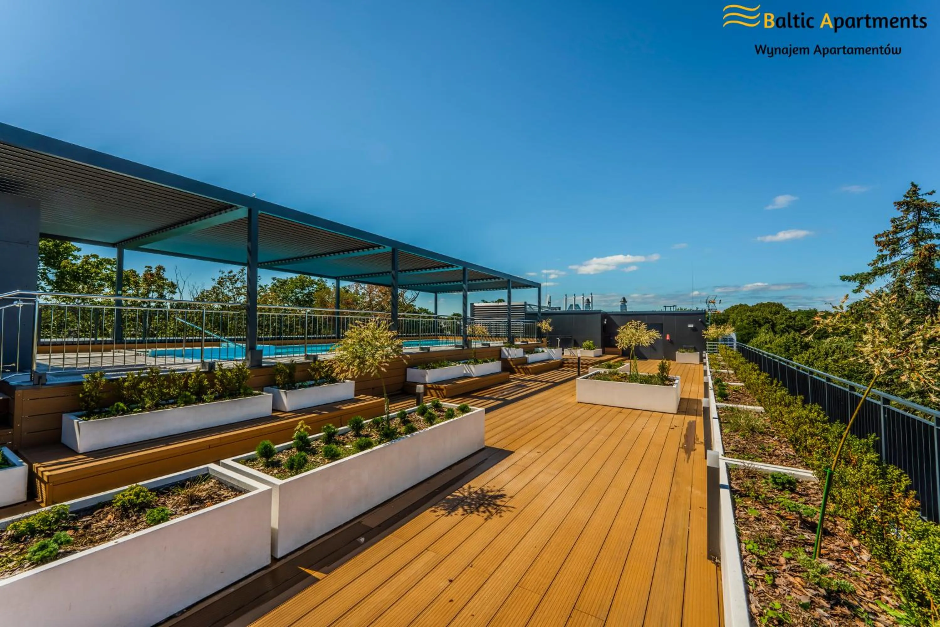 Day in Seaside Garden Apartments & Wellness by Baltic Apartments