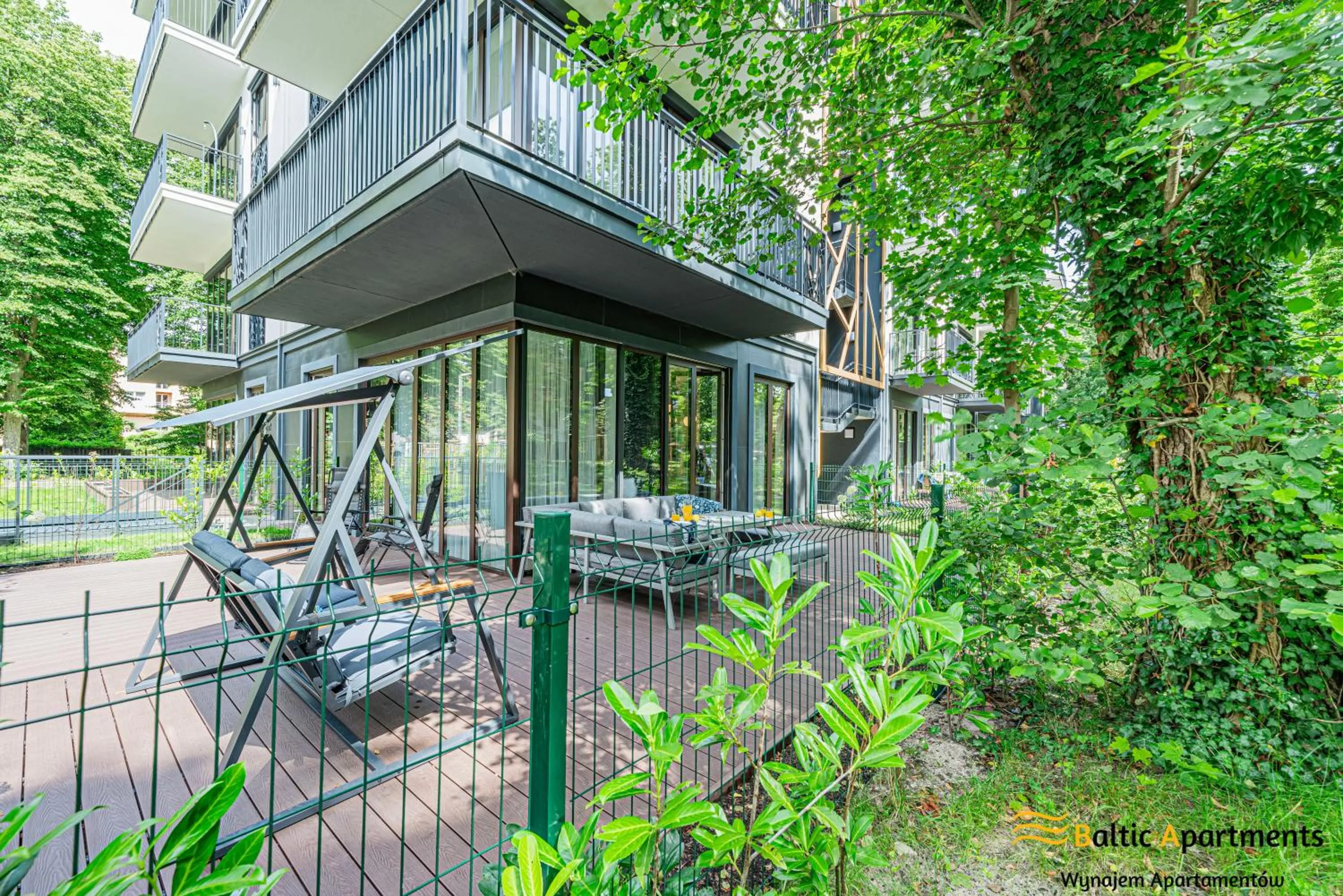 Garden in Seaside Garden Apartments & Wellness by Baltic Apartments