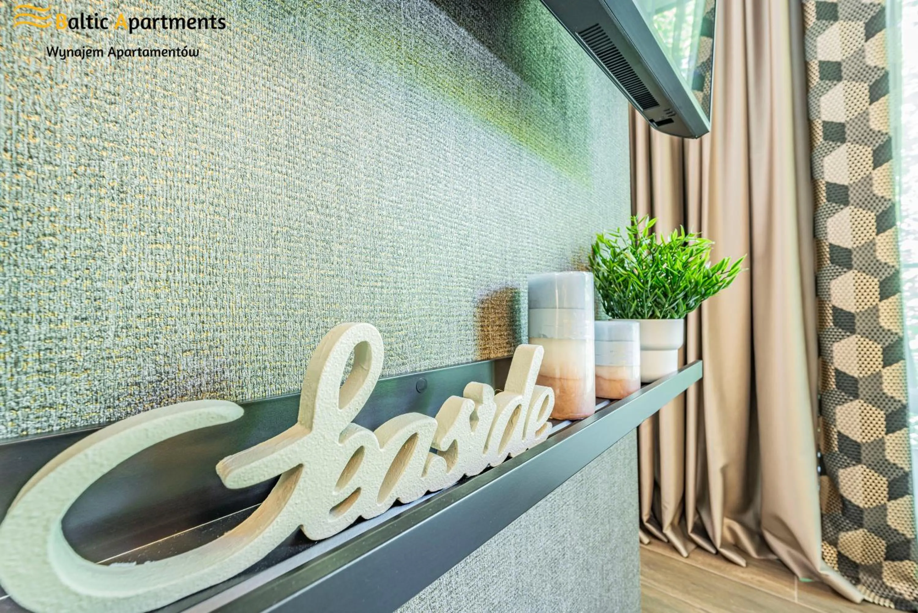 Decorative detail in Seaside Garden Apartments & Wellness by Baltic Apartments