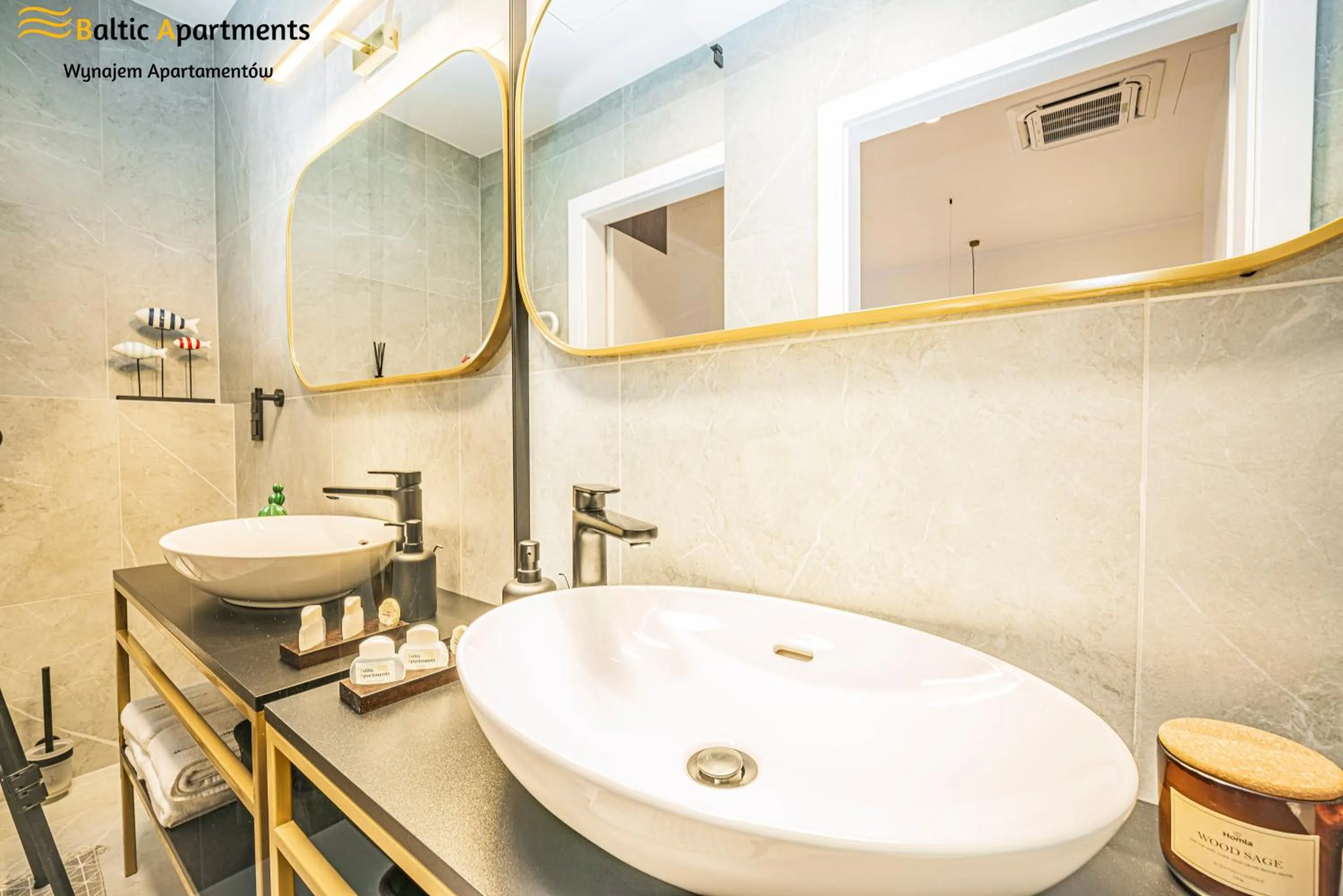 Shower in Seaside Garden Apartments & Wellness by Baltic Apartments