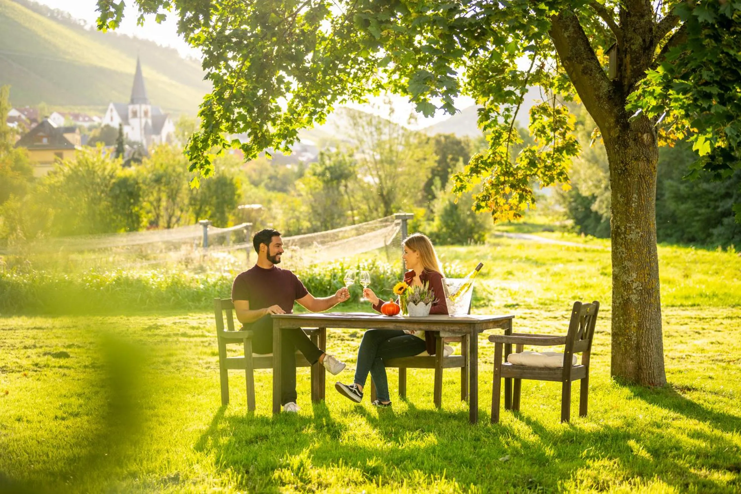Property building in Weinhotel Restaurant Klostermühle