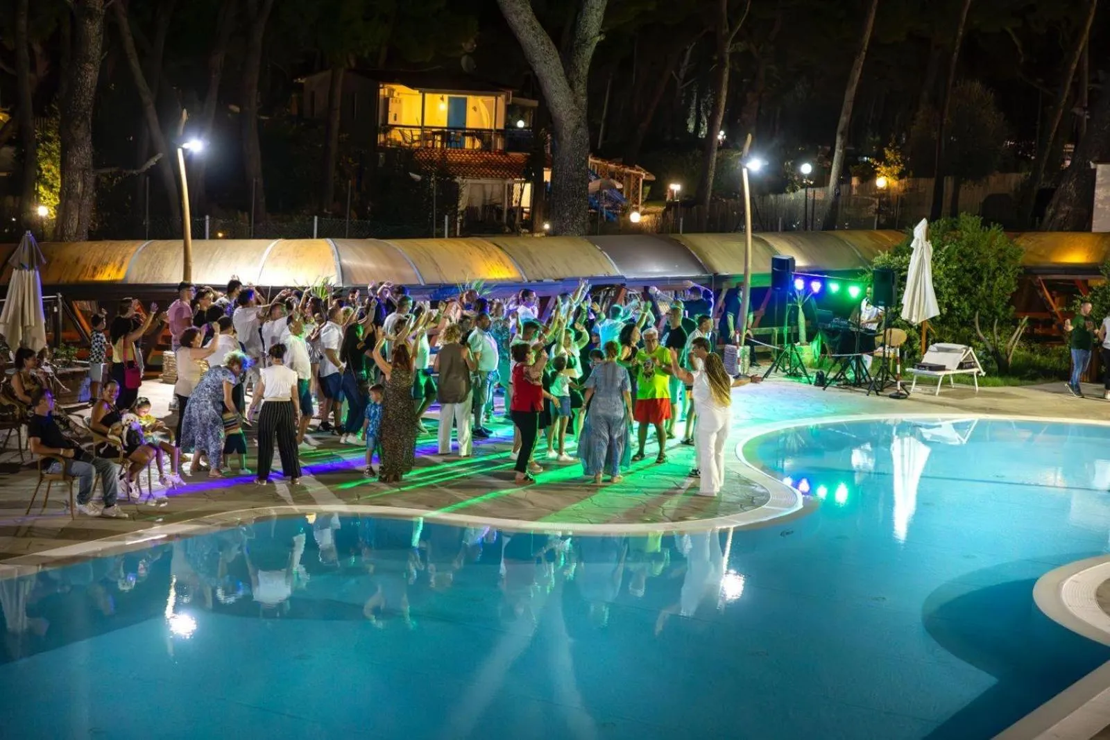 Pool view in Paglianza Hotel