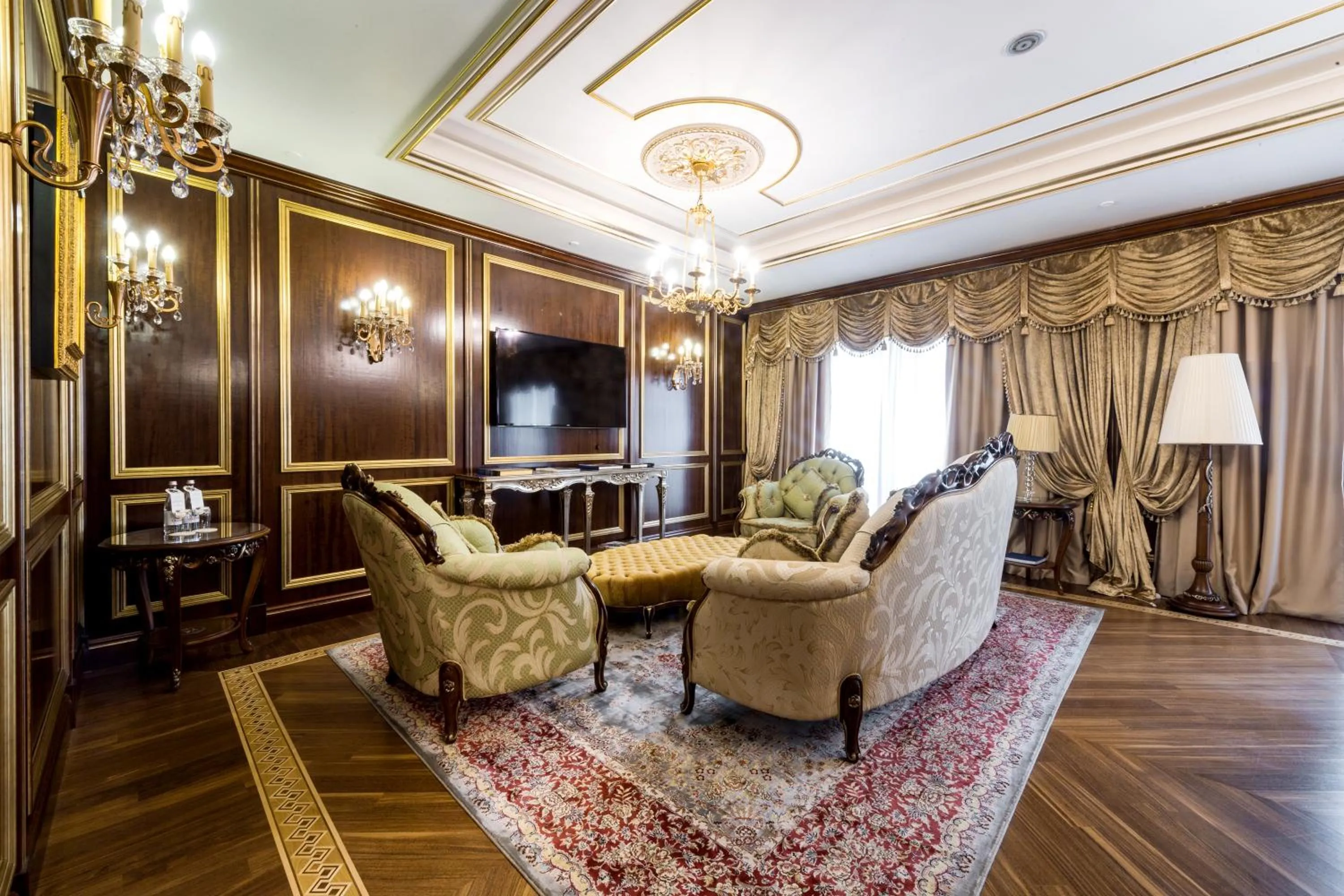Living room in Rixos Khadisha Shymkent