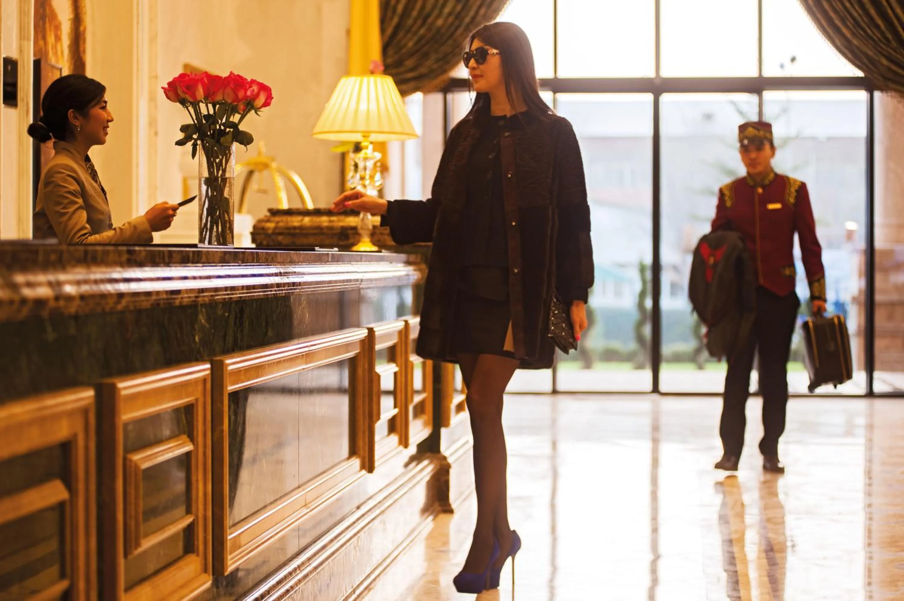 Facade/entrance in Rixos Khadisha Shymkent