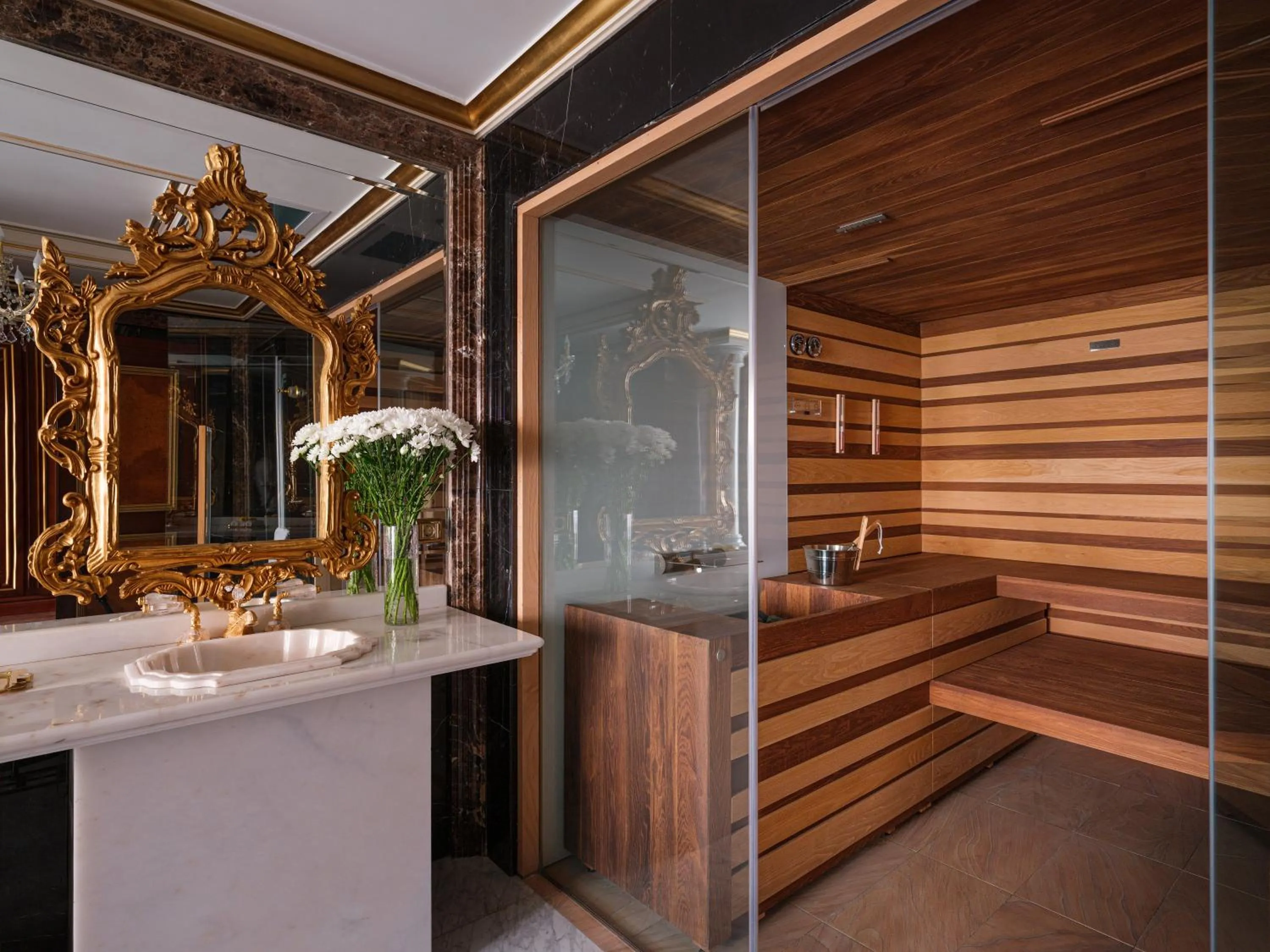Sauna in Rixos Khadisha Shymkent