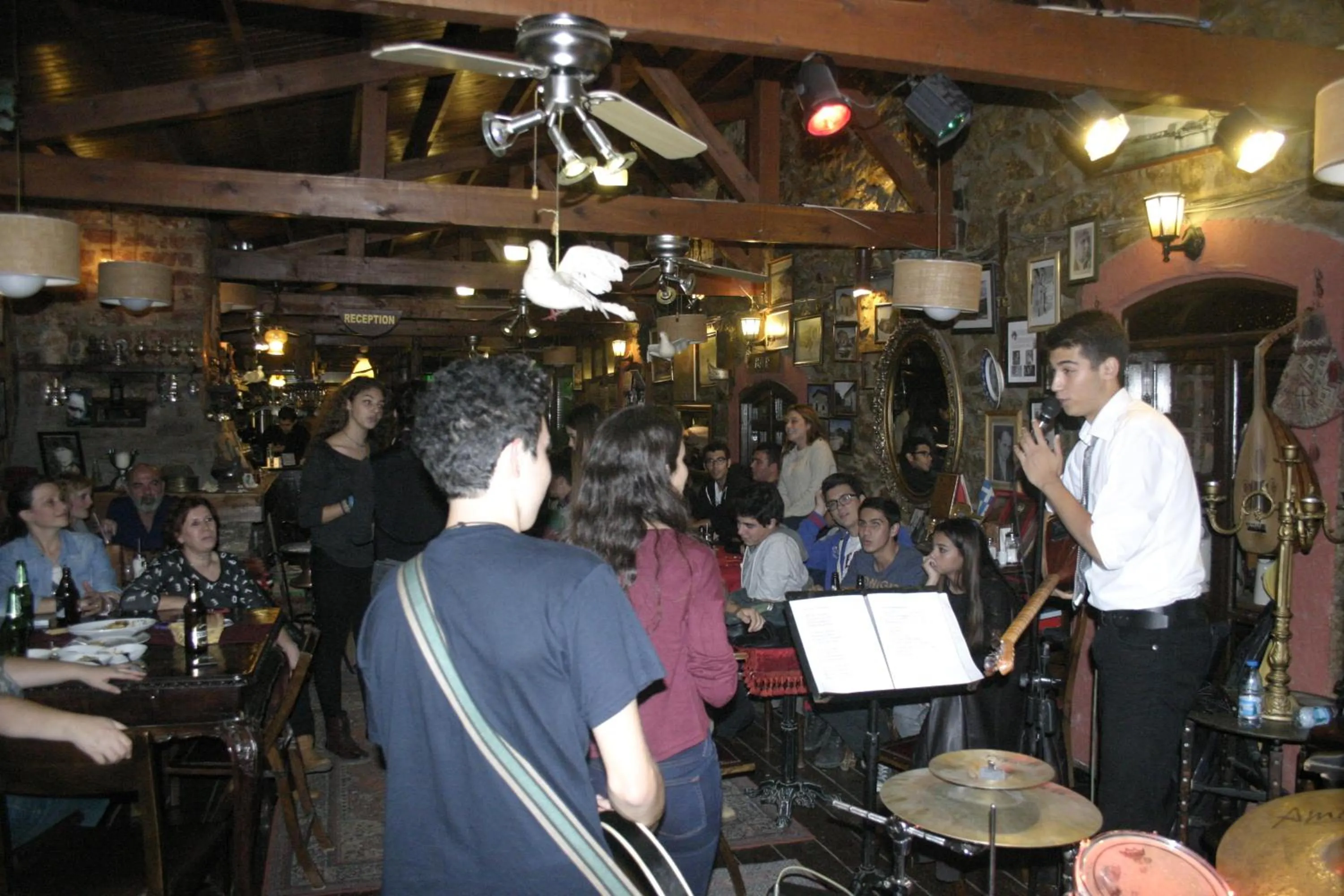 Lounge or bar in Otel Yorgo Seferis