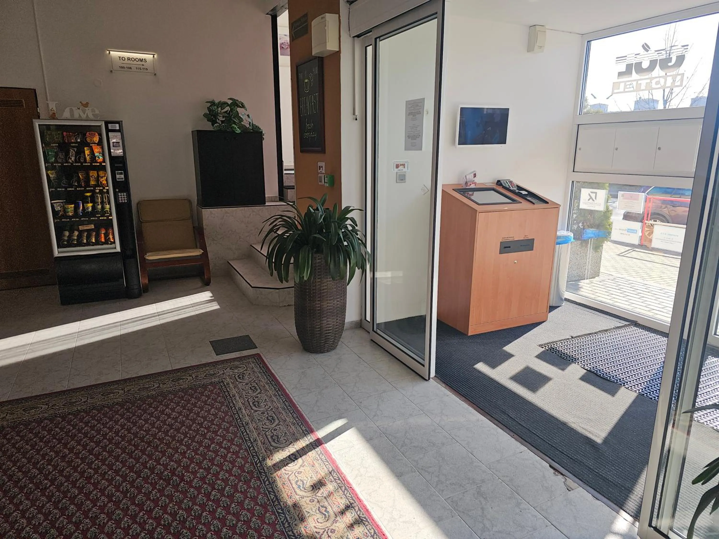 vending machine in Hotel Gól Prostějov