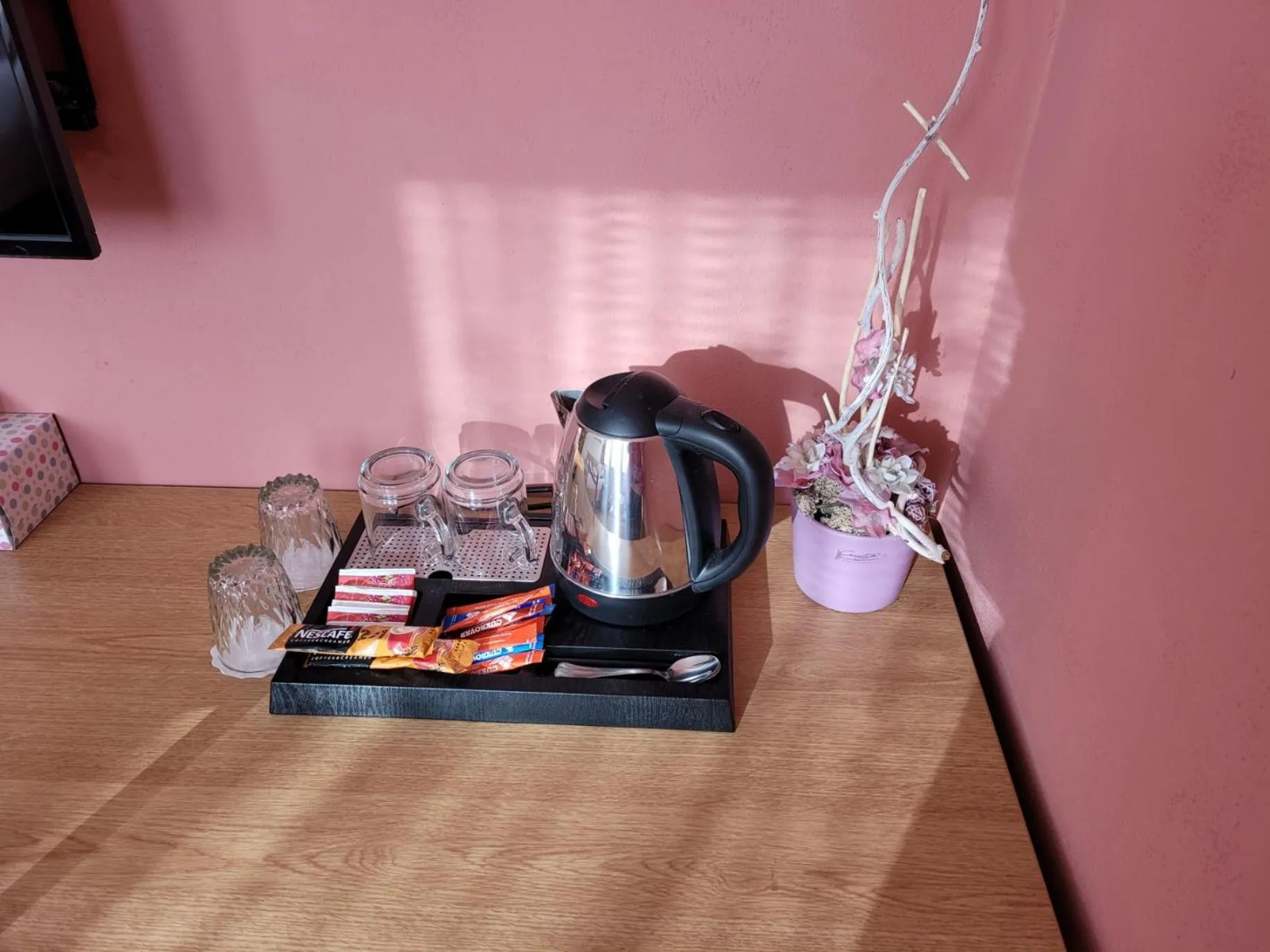 Coffee/tea facilities in Hotel Gól Prostějov