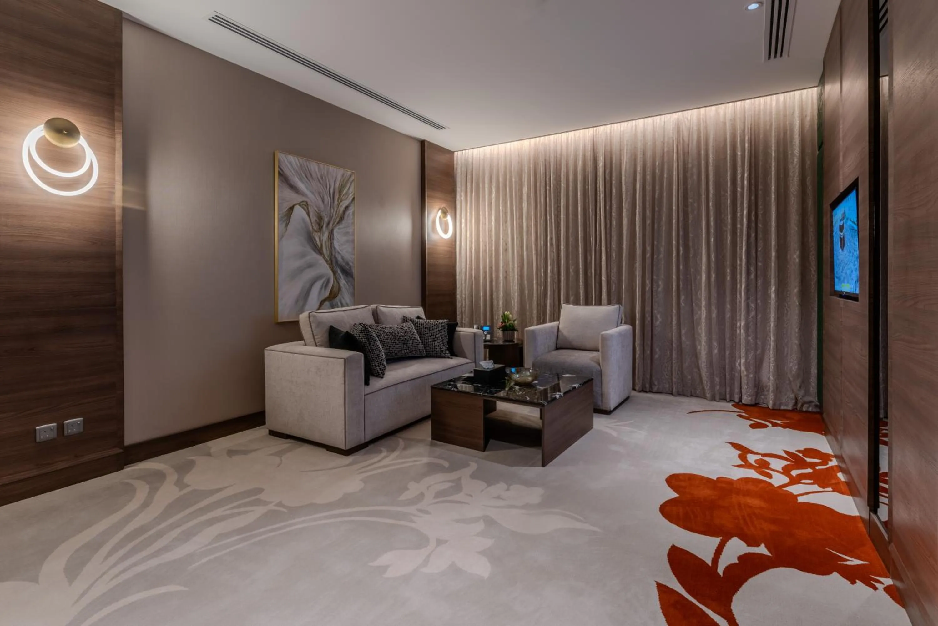 Seating area in Lilac Park Hotel