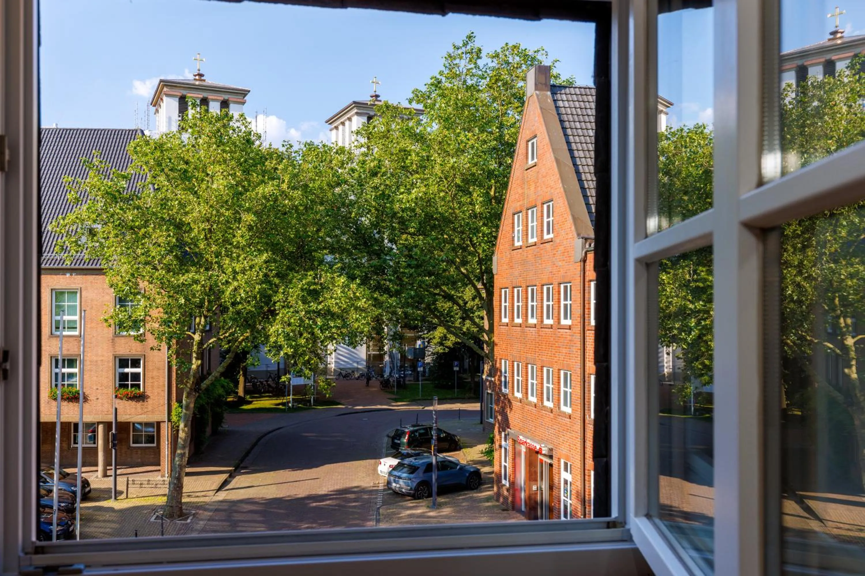 View (from property/room) in Logierhaus RheintorEins