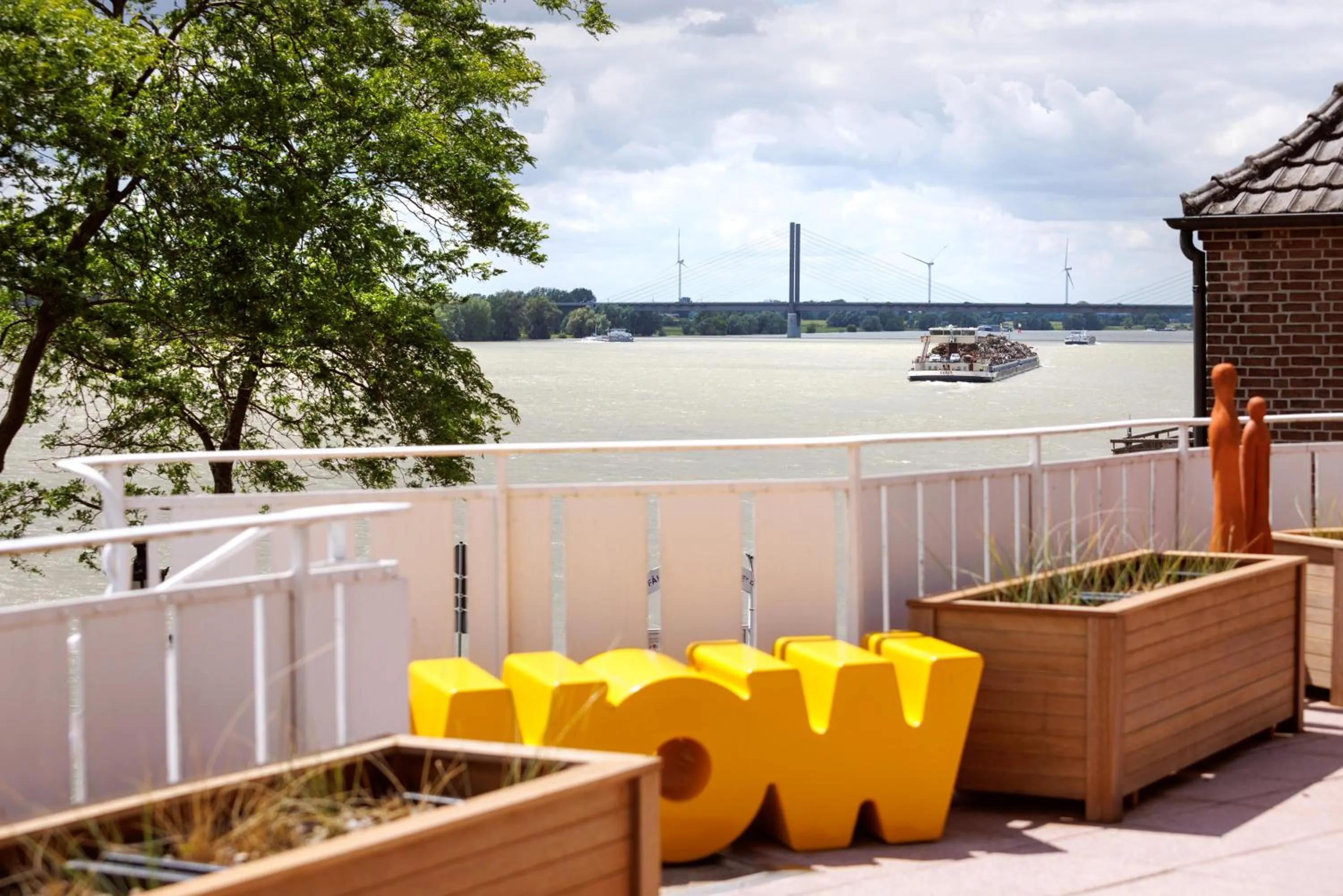 Balcony/Terrace in Logierhaus RheintorEins