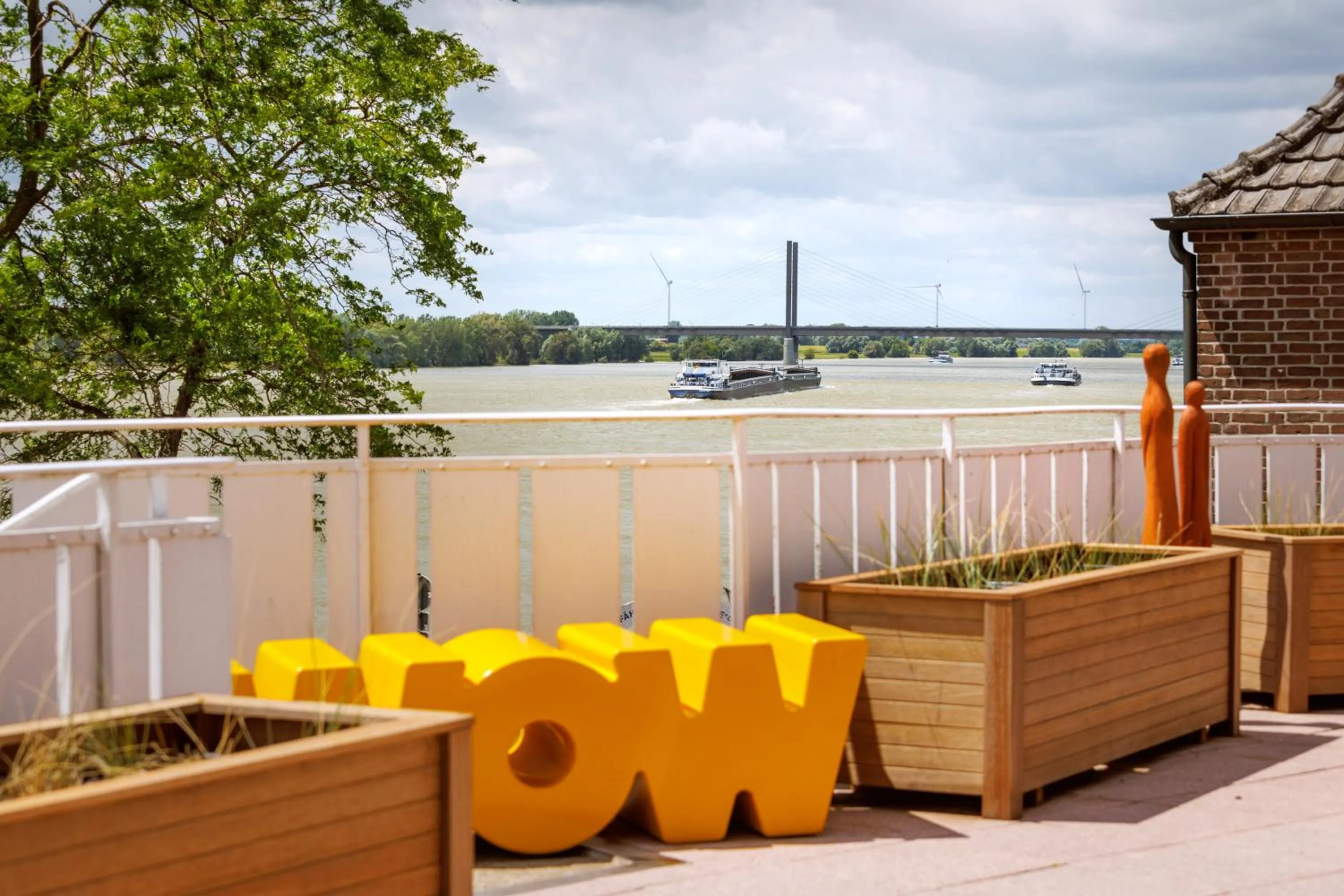 Balcony/Terrace in Logierhaus RheintorEins