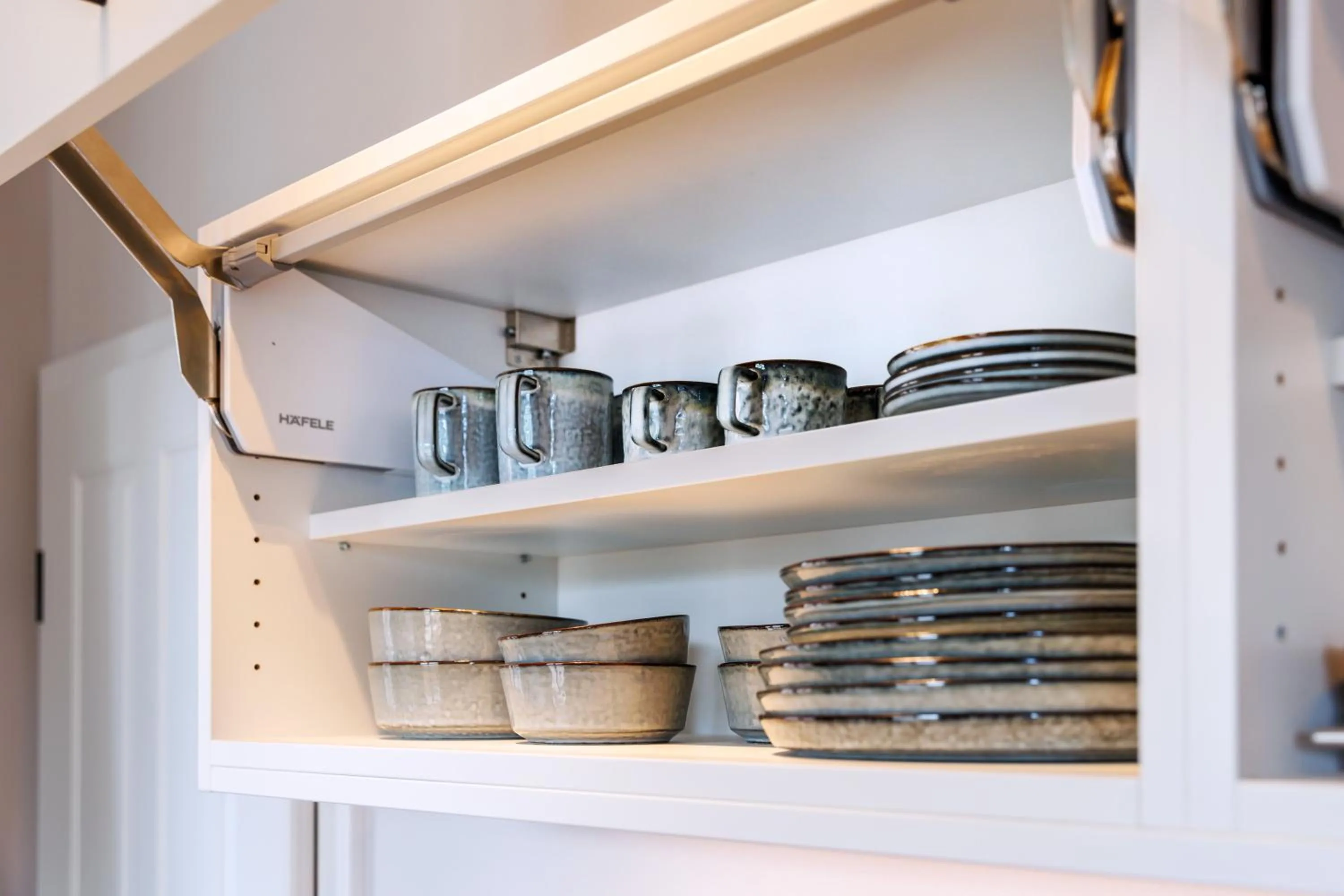 kitchen in Logierhaus RheintorEins