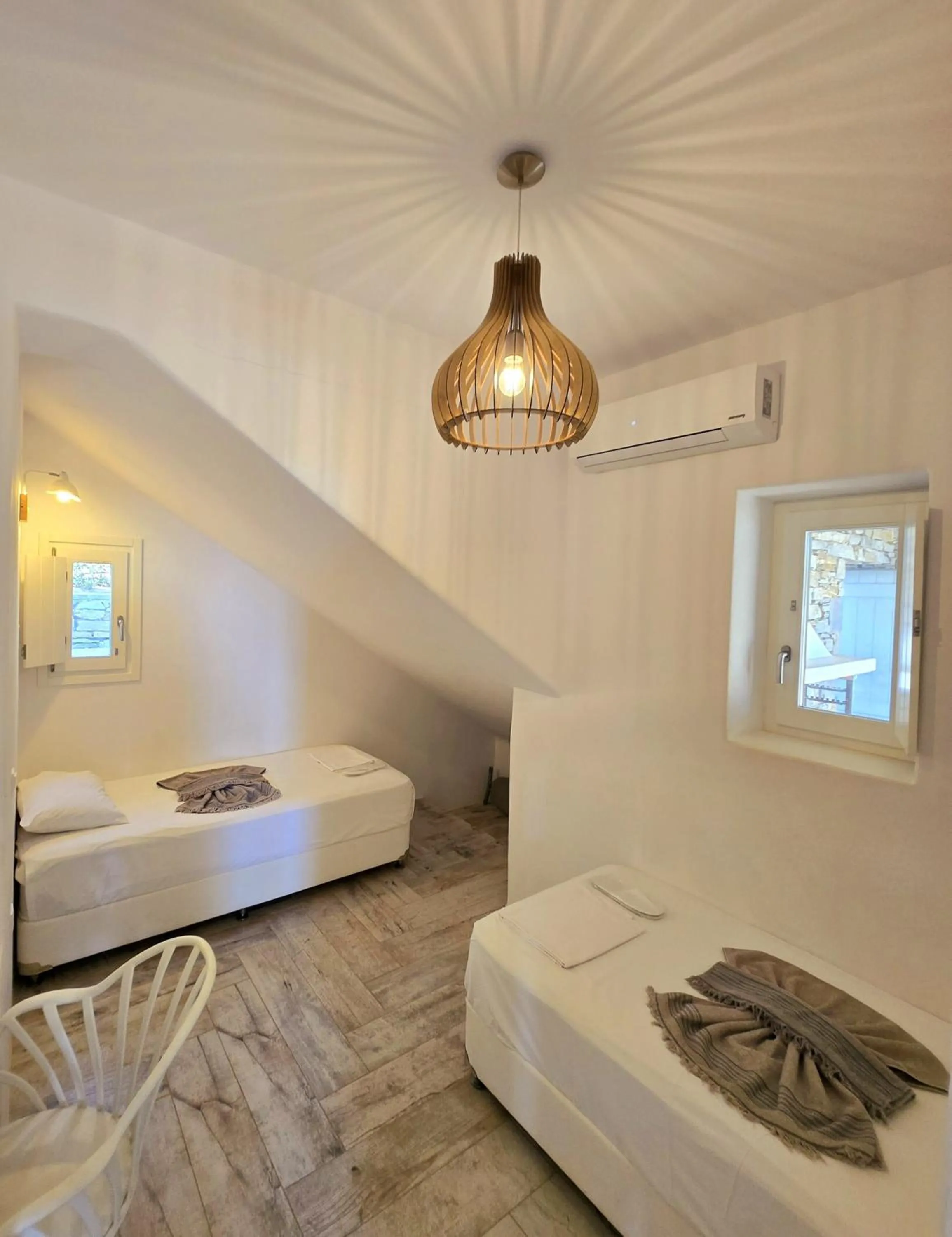 Property building, Bed in Paros Afrodite Luxury Villas