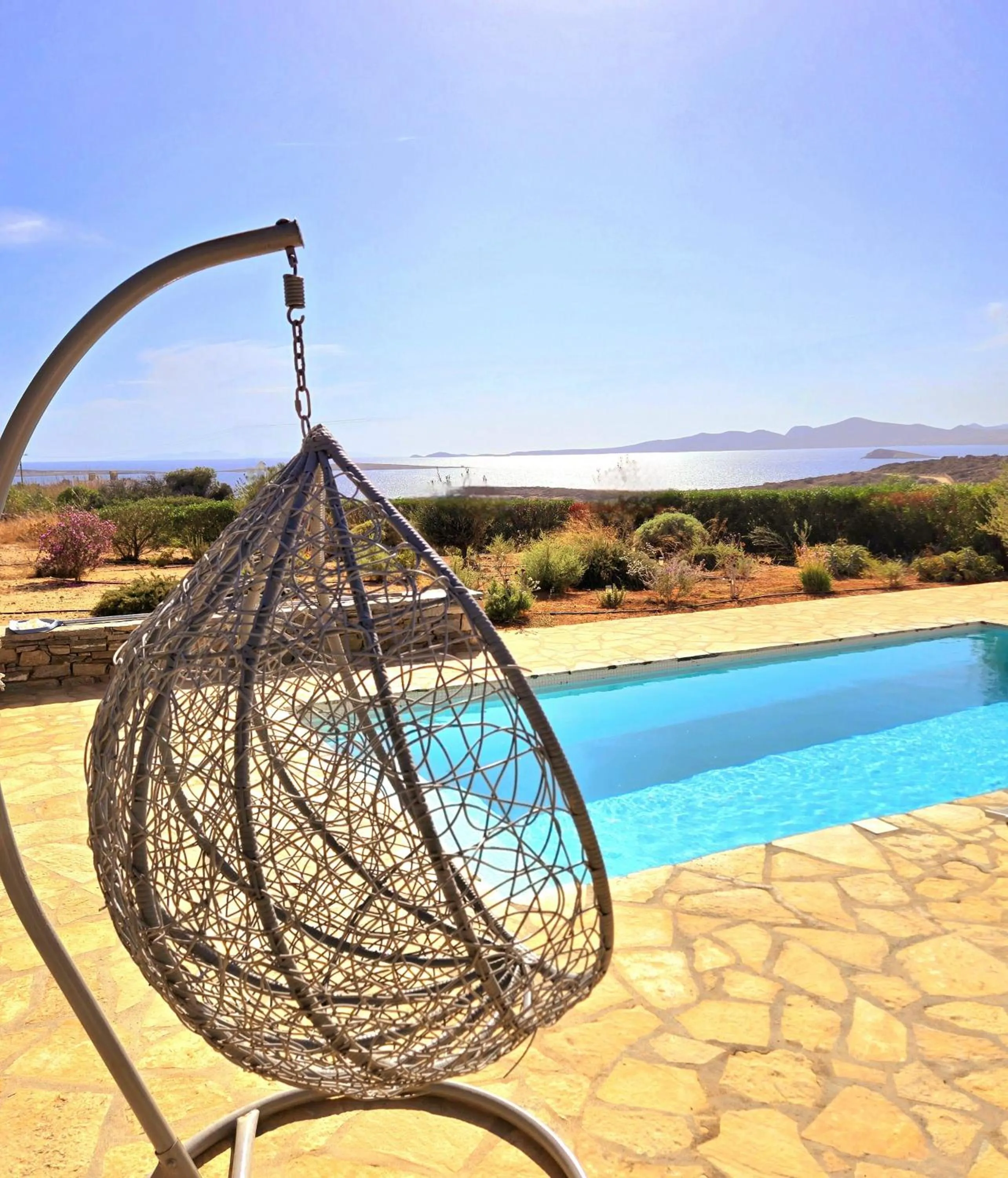 Swimming pool in Paros Afrodite Luxury Villas