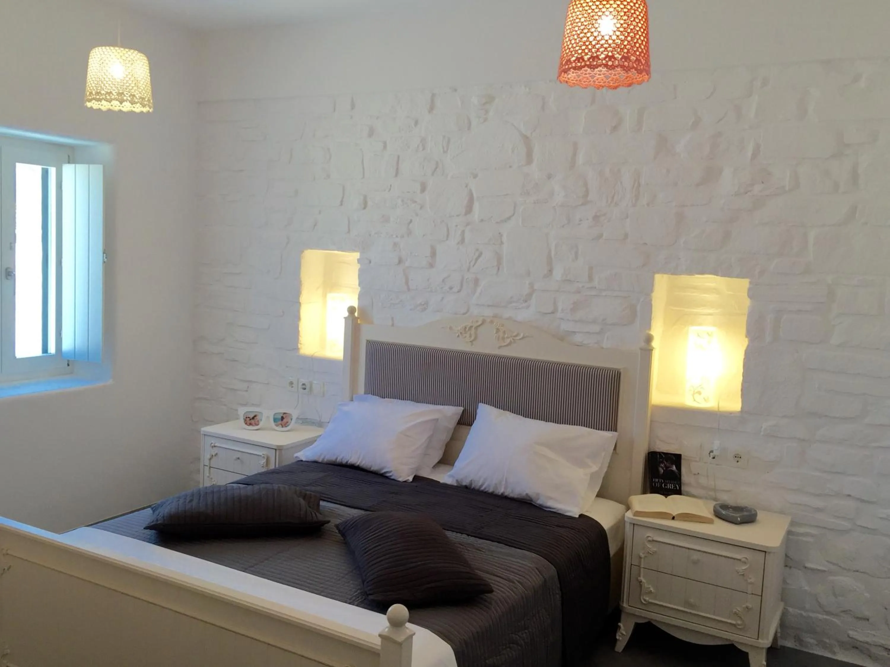 Bedroom, Bed in Paros Afrodite Luxury Villas