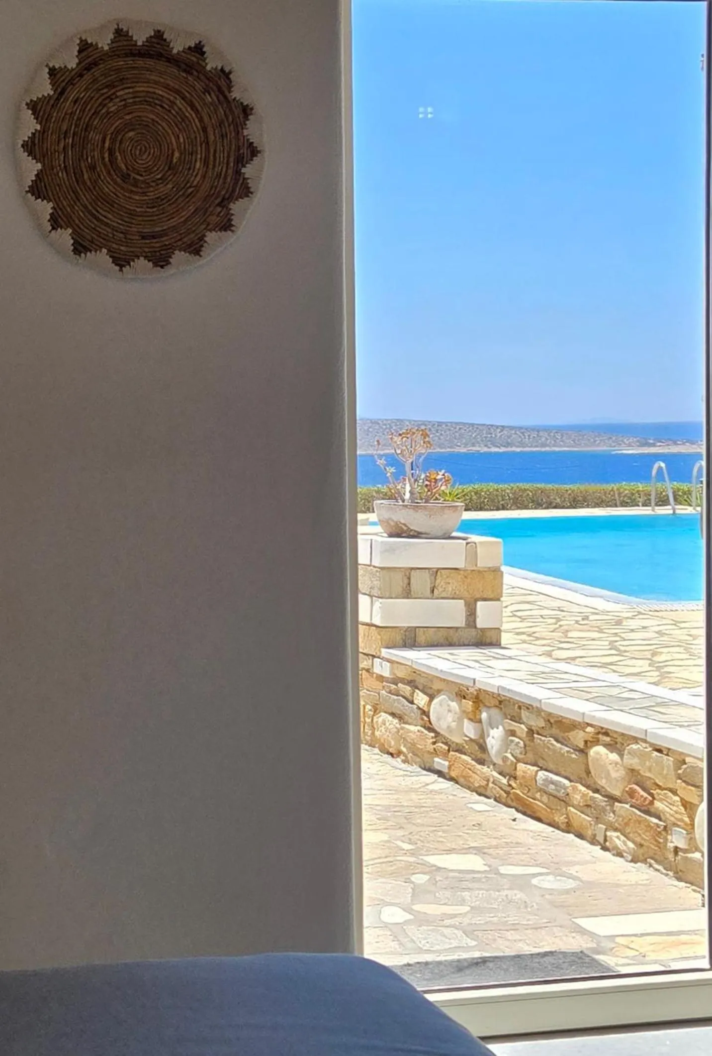 Balcony/Terrace in Paros Afrodite Luxury Villas