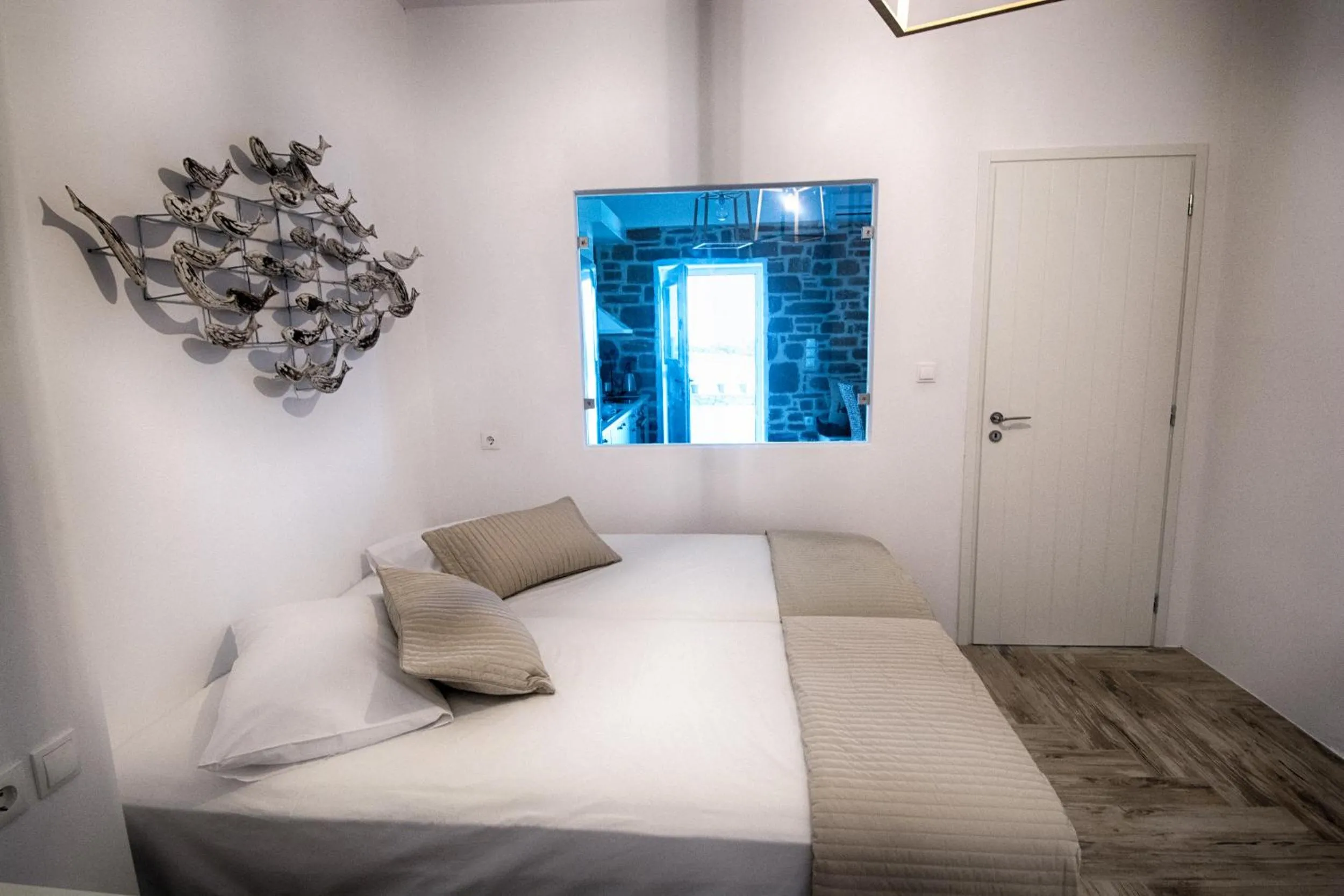 Bedroom, Bed in Paros Afrodite Luxury Villas
