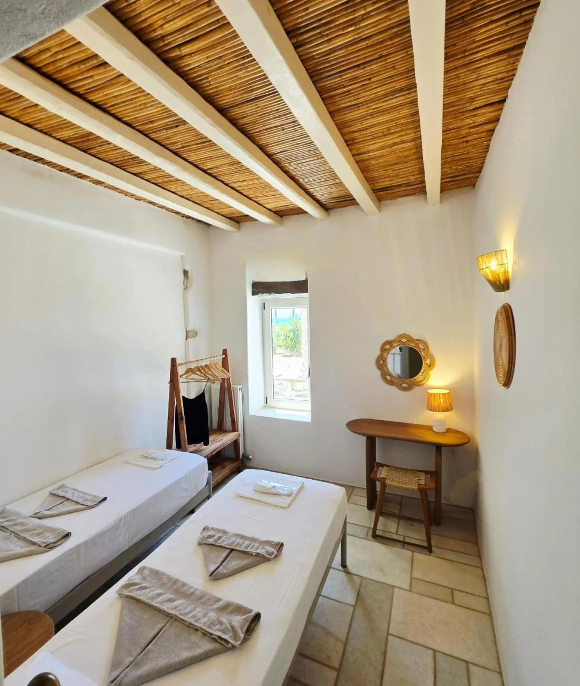 Bedroom, Bed in Paros Afrodite Luxury Villas