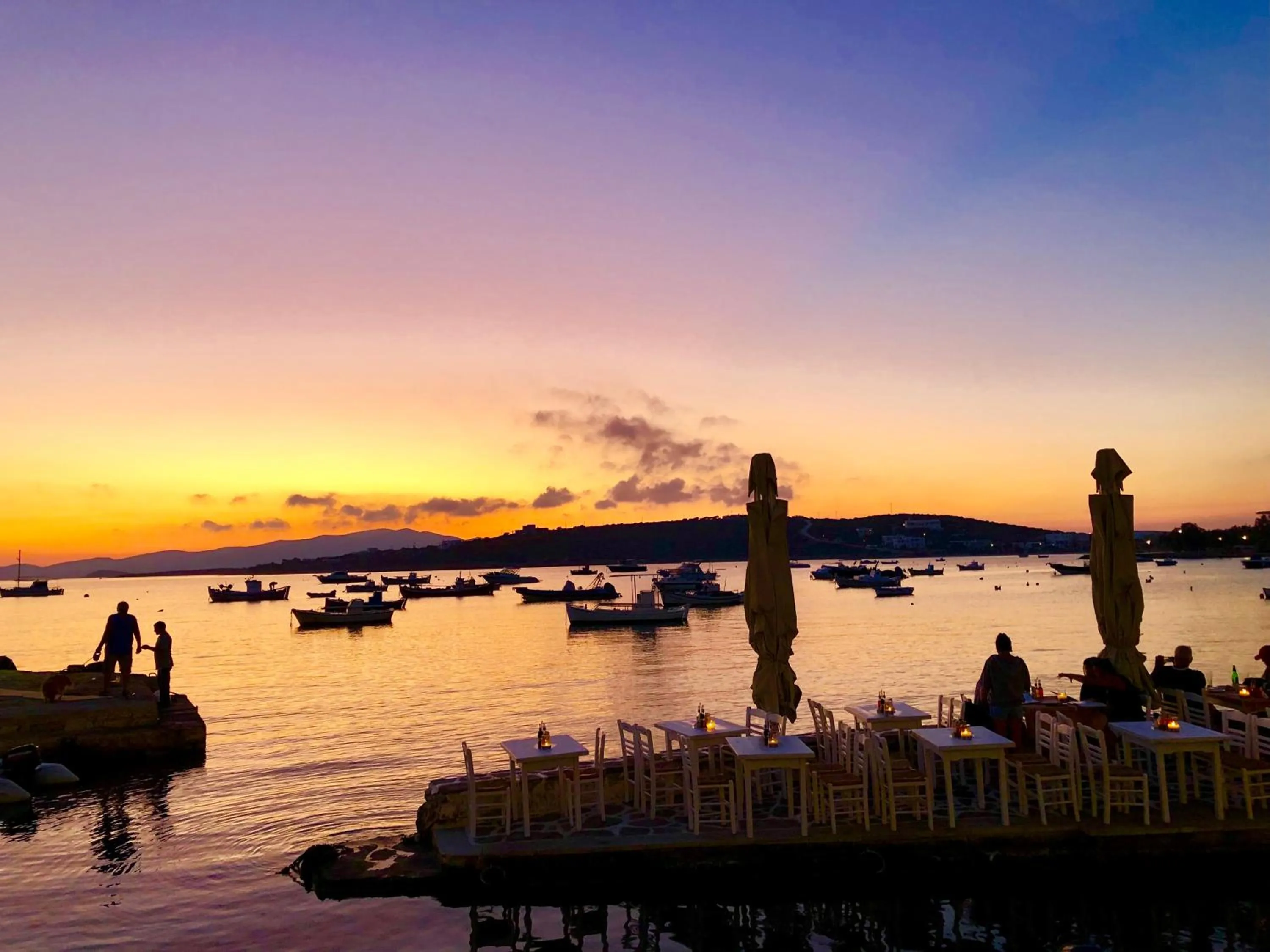 Restaurant/places to eat in Paros Afrodite Luxury Villas