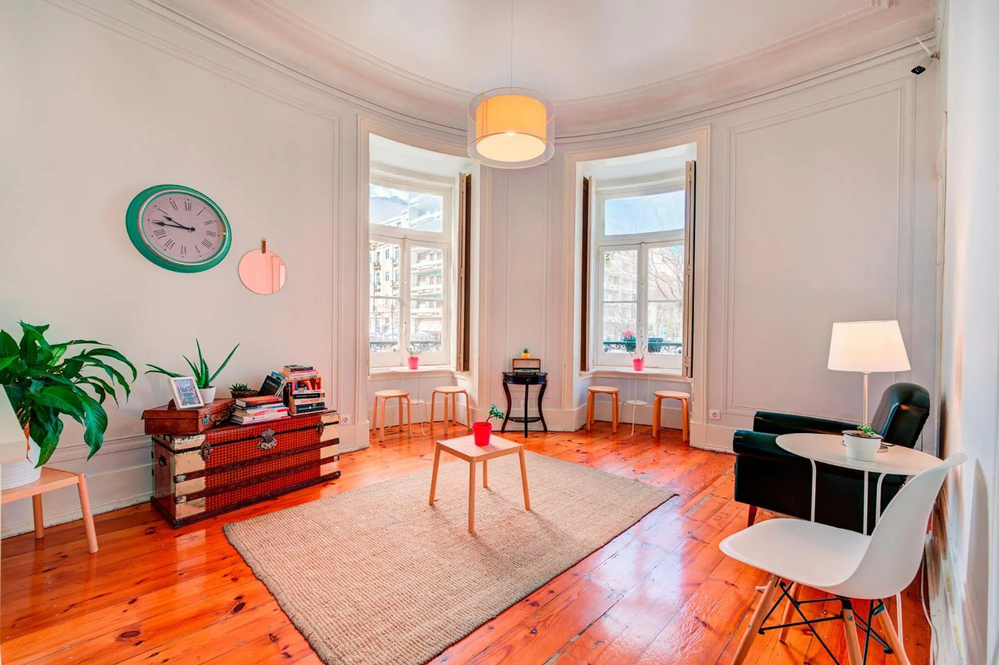 Seating area in Chalet D´Ávila Guest House